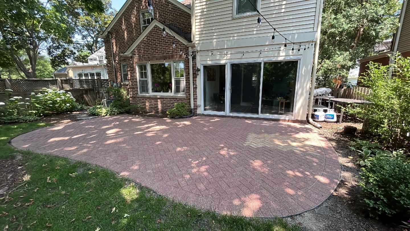 brick paver repair, clean and seal using Surebond SB-1300 by Northern Power Washing LLC.