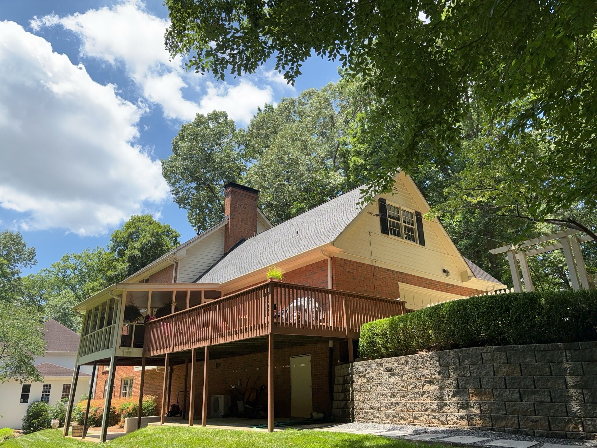 Stone Mountain, GA Rotted Wood & Shutter Replacement, Exterior Paint, and Deck Resurface by Nelson Exteriors