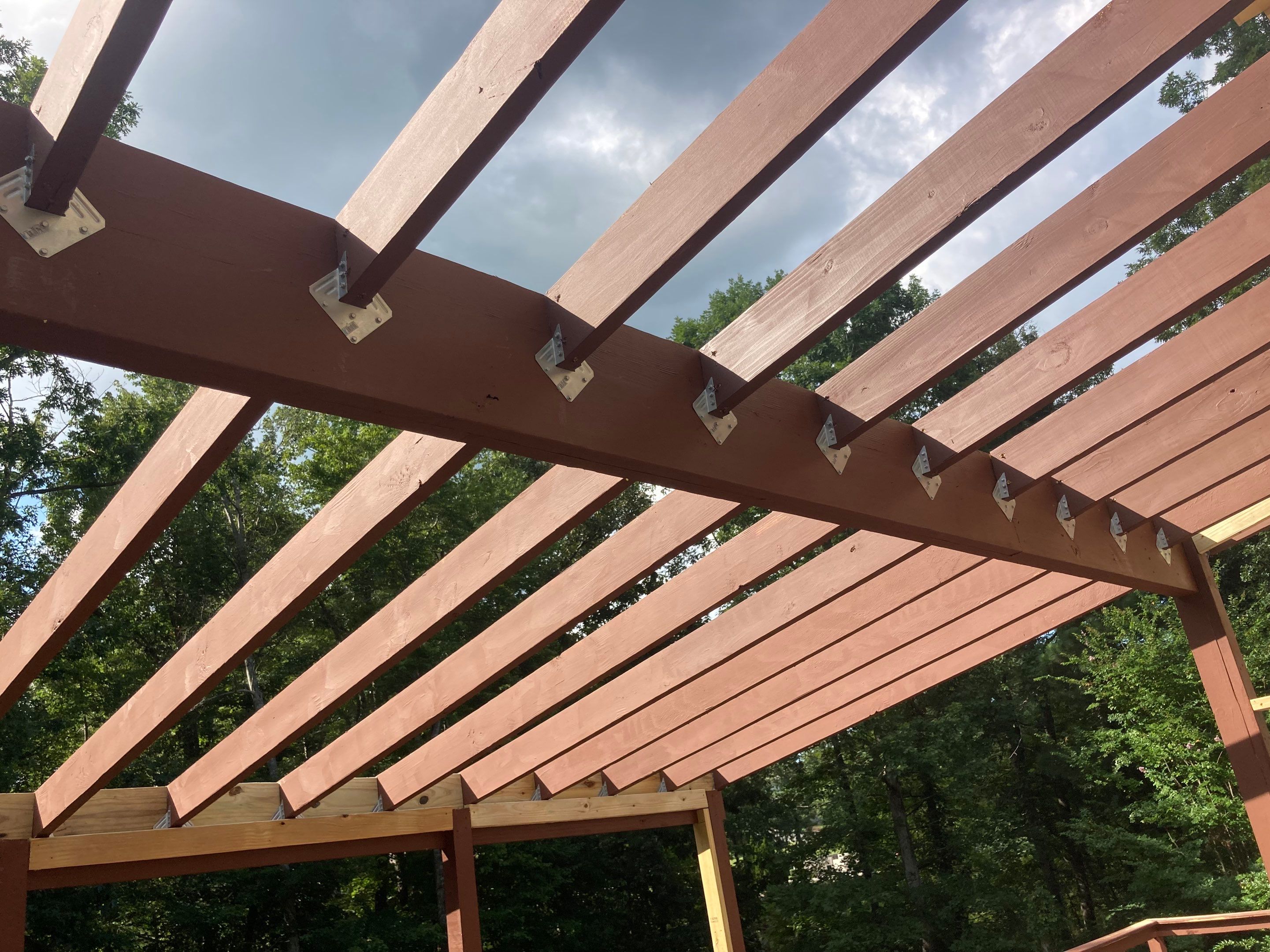 Aspen Lake - Covered Porch by Pillar and Pine