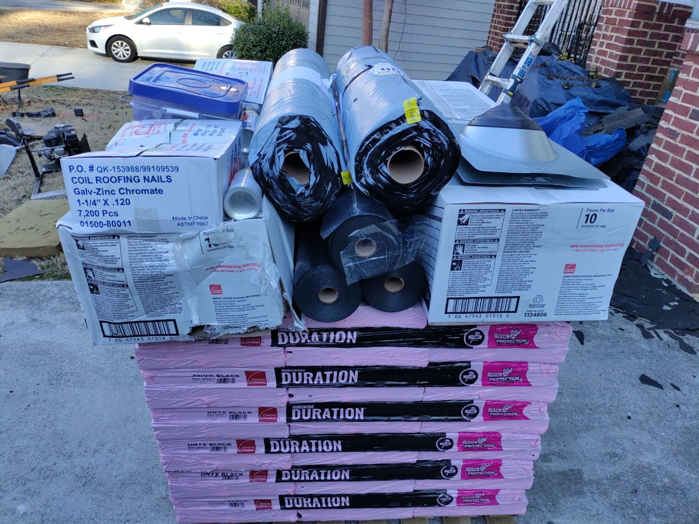 Residential Roofing Installation using Owens Corning by Inspector Roofing and Restoration