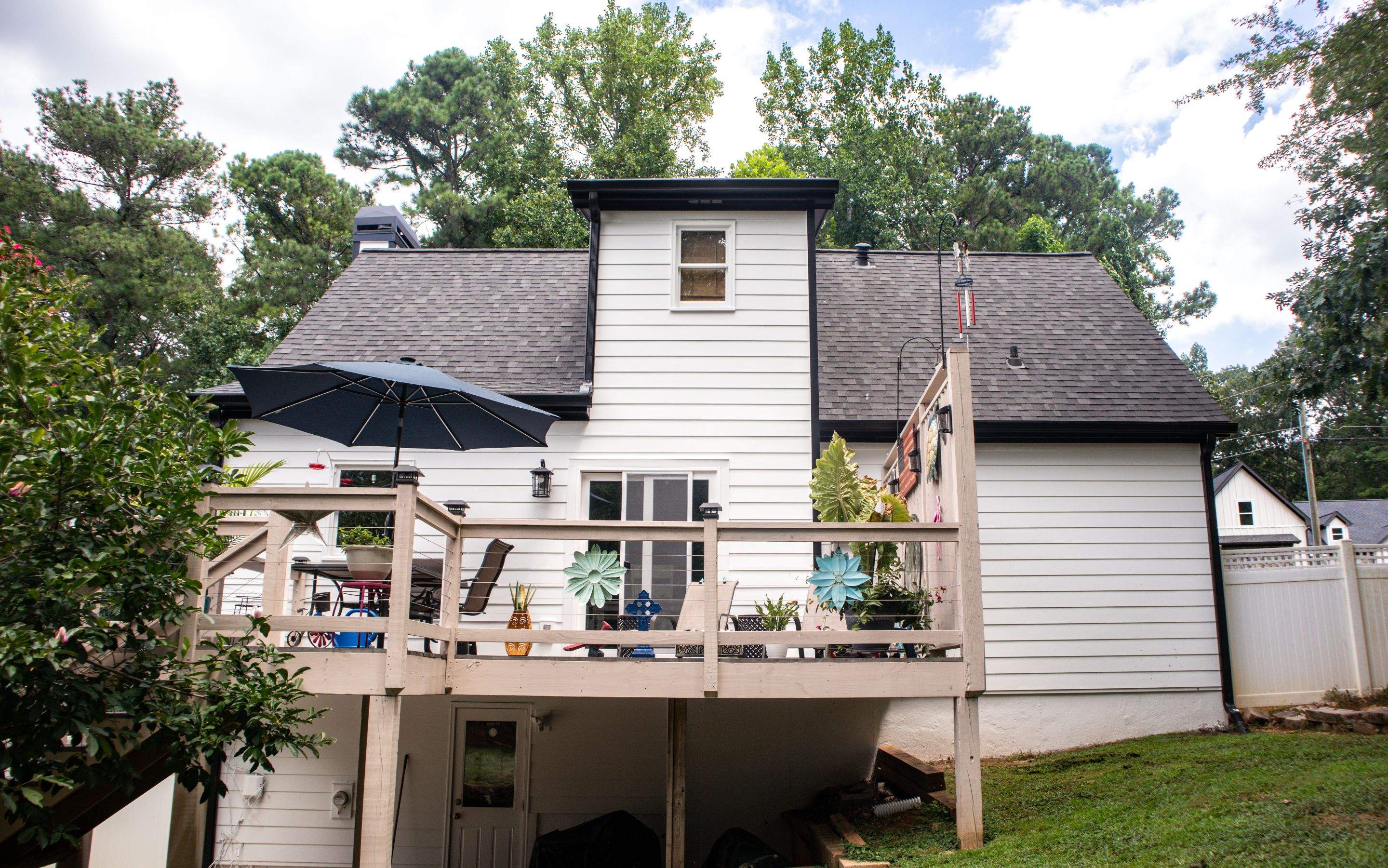 James Hardie Siding Install, Rotten Wood and Gutter Replacement and Exterior Painting by Nelson Exteriors 