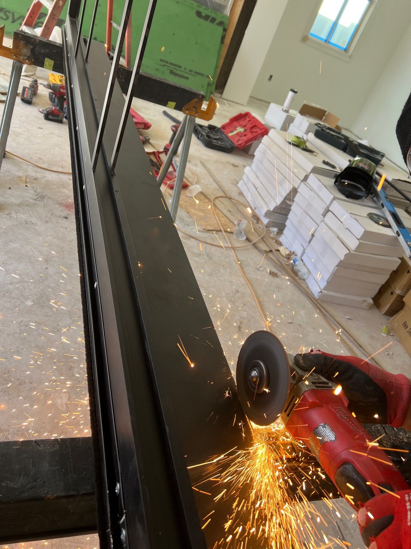 Custom 6-Panel Bi-Parting Sliding Pocket Door Installation in Dallas by Solara Custom Living
