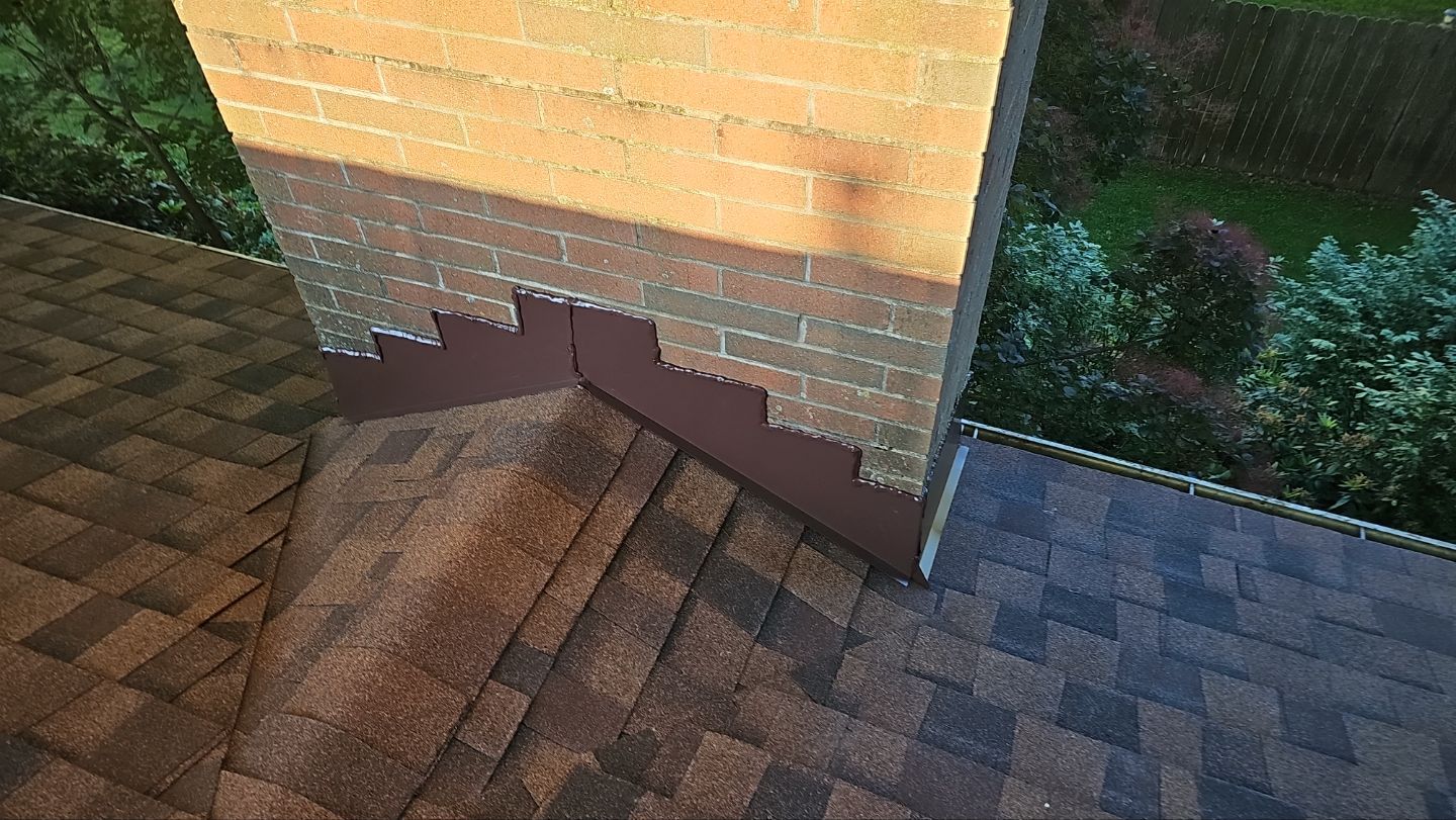 Atlas Pinnacle, Color, Burnt Hickory, Drip Edge, Color, Royal Brown by Eagle Eye Roofing