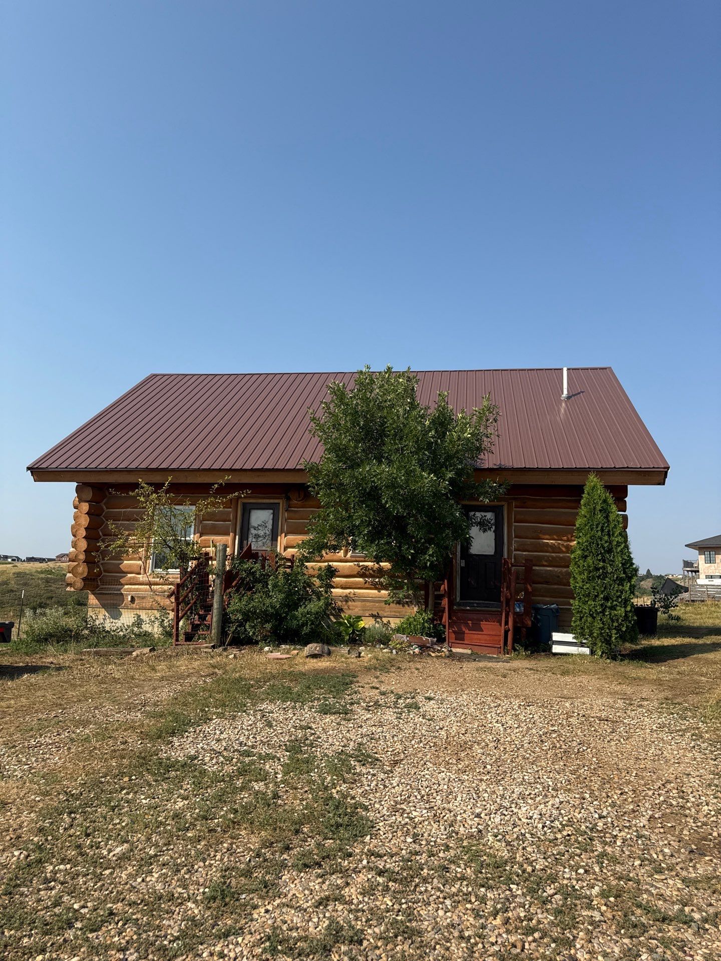 Residential Metal Roofing Replacement on Belle Fourche home. by Weather-Tite Exteriors LLC