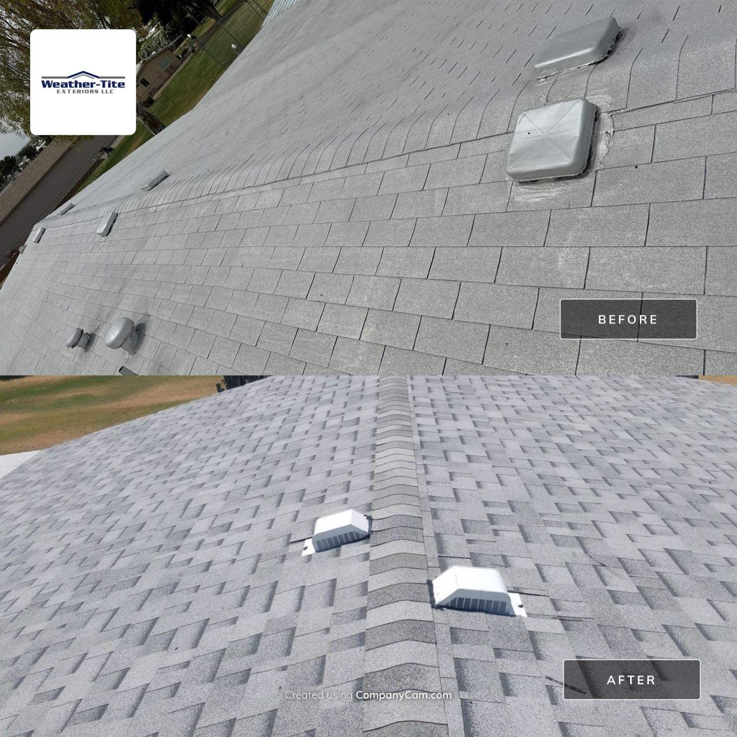 Residential Roofing Installation using Malarkey Shingles by Weather-Tite Exteriors LLC