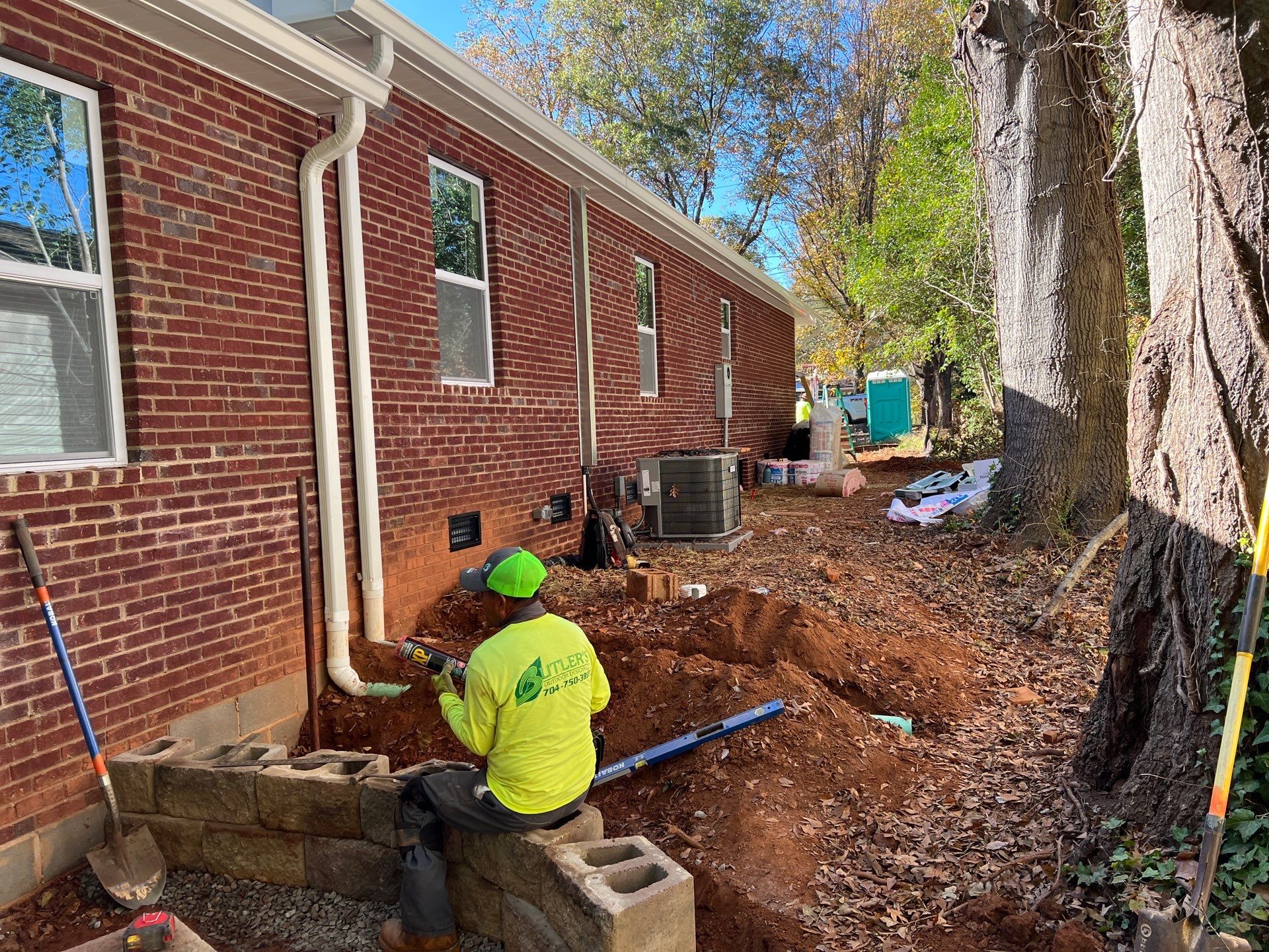 Brick Duplex New Construction by JWH Contracting LLC