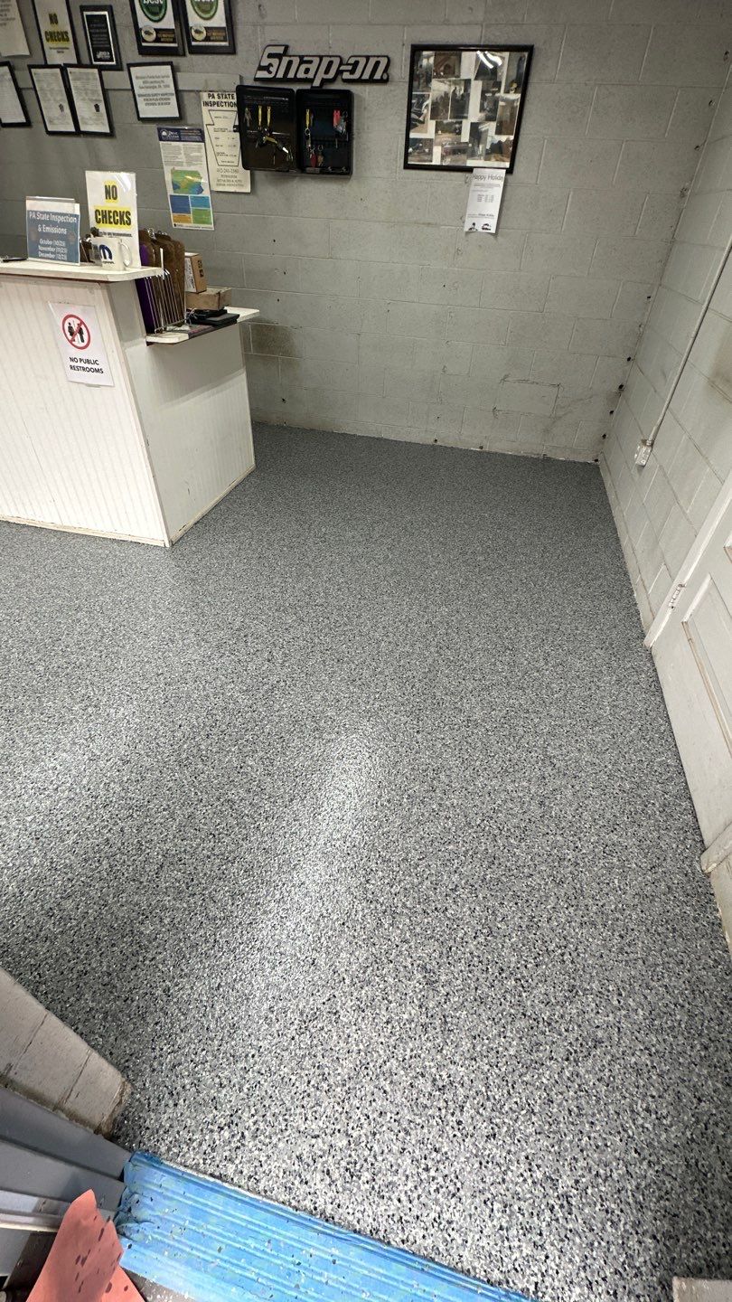 Gas Station Project in New Kensington by Floors in a Day, Inc
