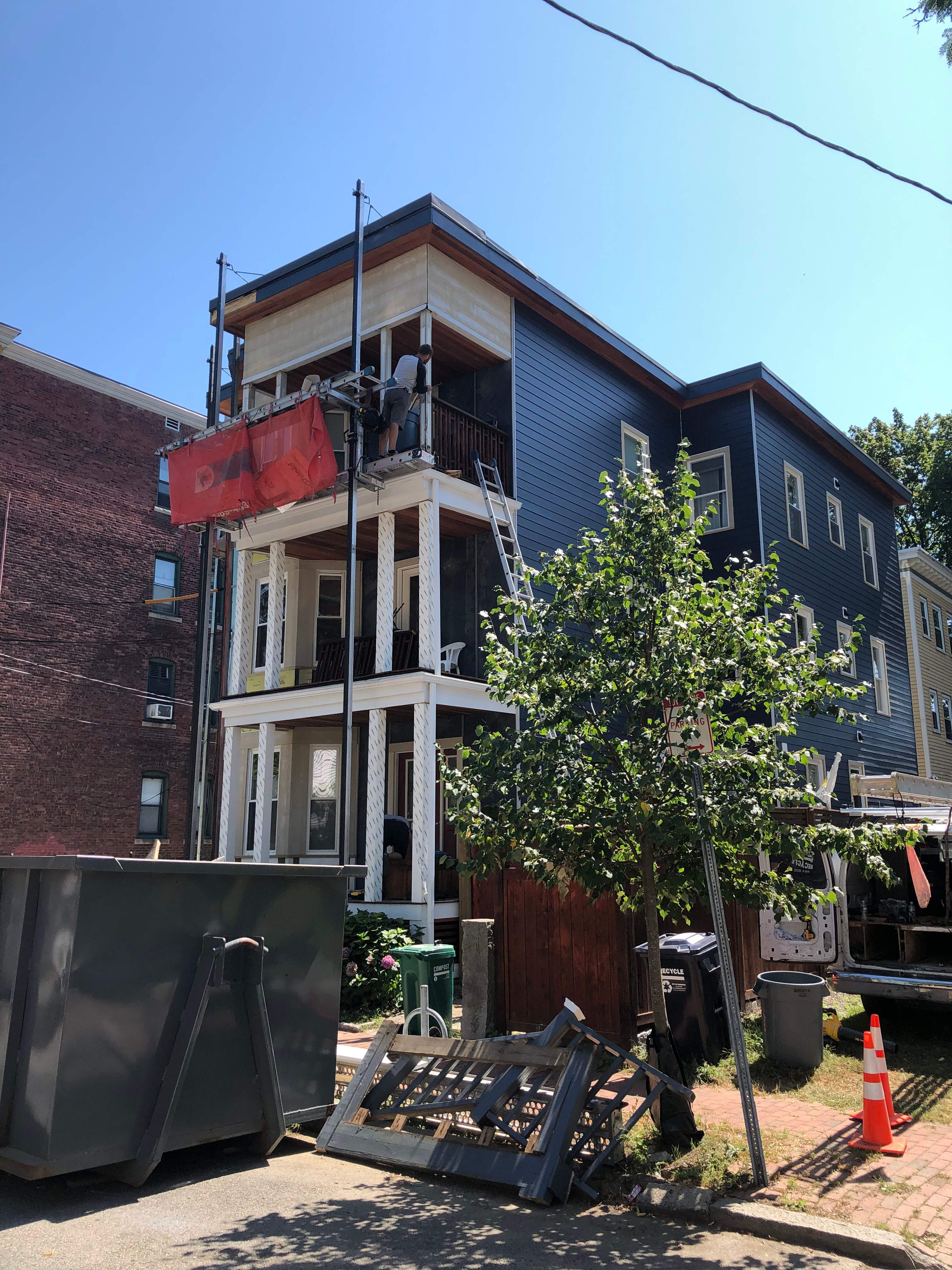 Siding Installation using James Hardie by UBrothers Construction