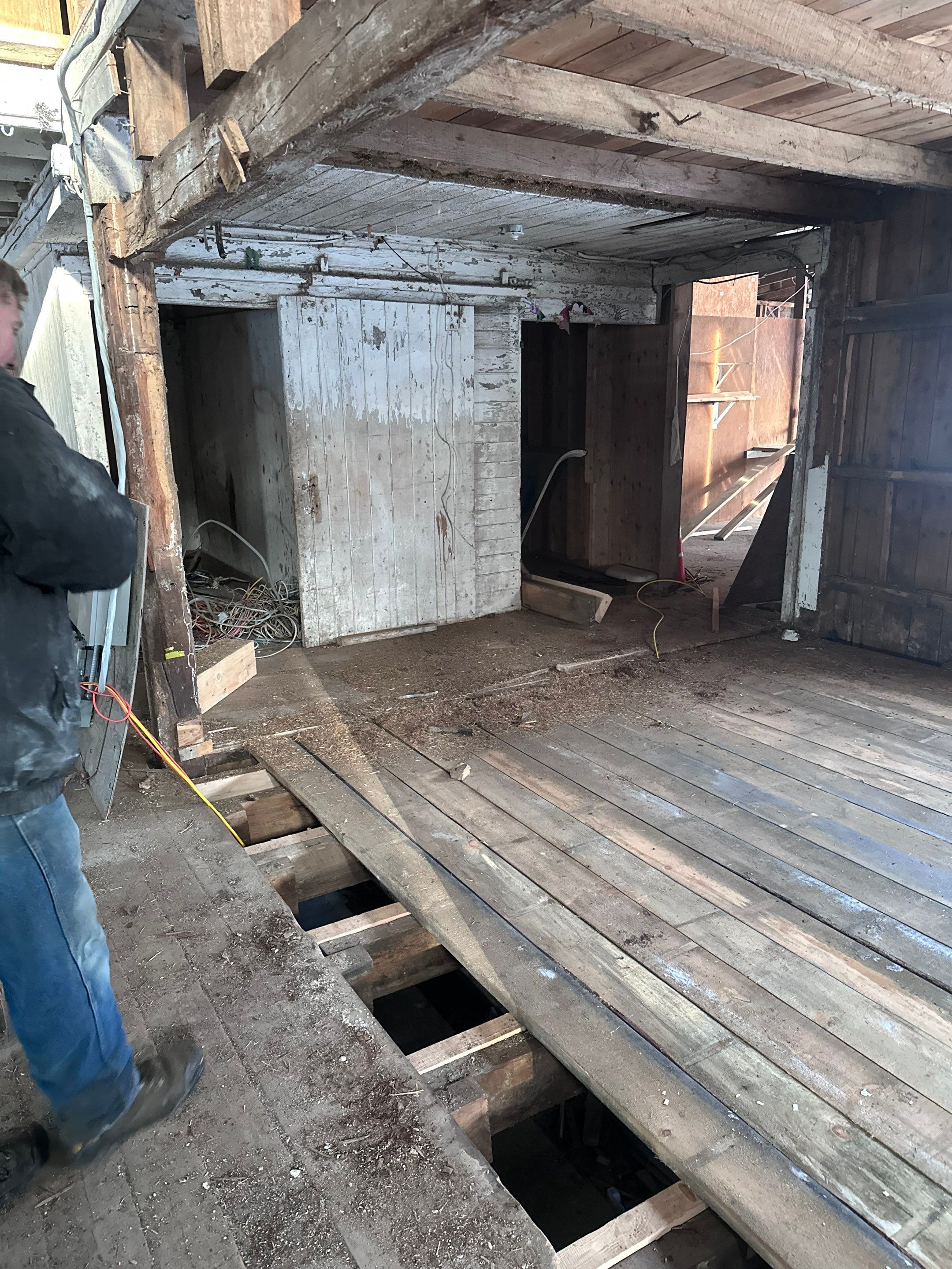 Barn Restoration and Board-and-Batten Siding Installation in Hansons Ridge by B's Roofing & Construction LLC