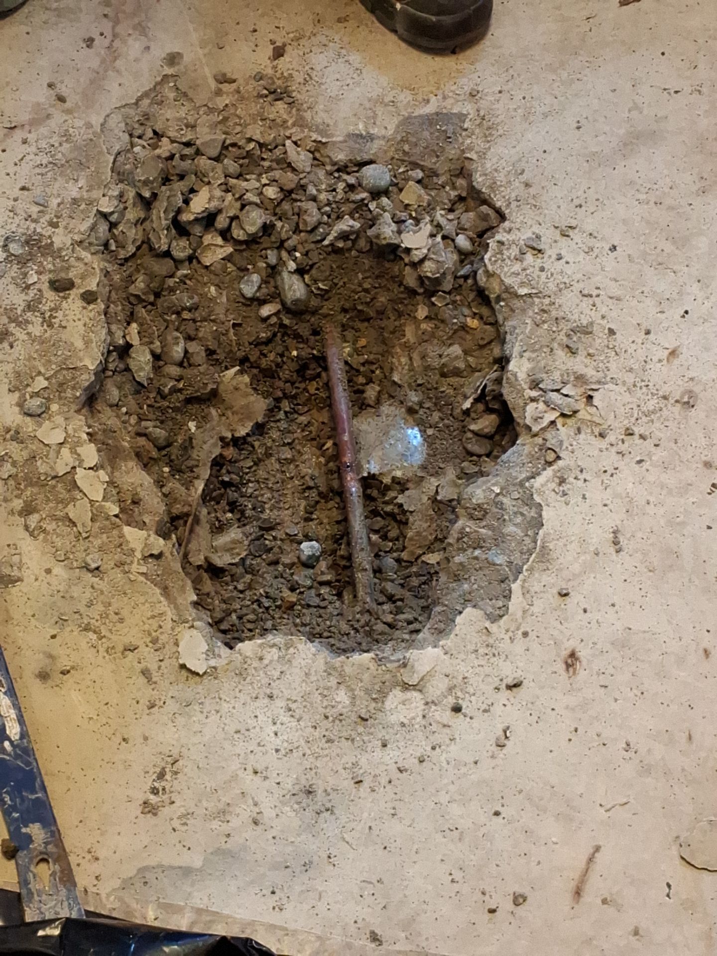 A Hidden Waterline Break Under the Kitchen Floor by McCray's Handyman, Inc.