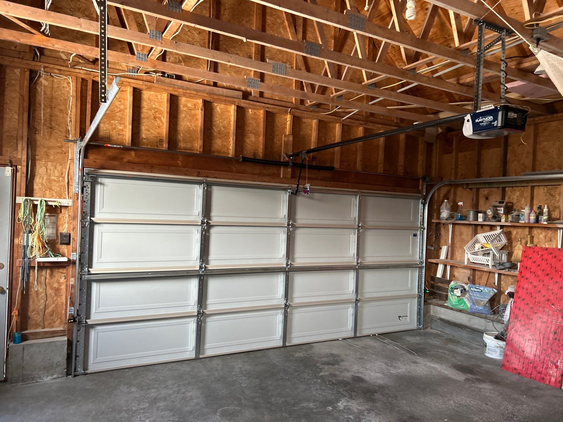 Door Installation using Raynor Buildmark Garage Door by Keene Door