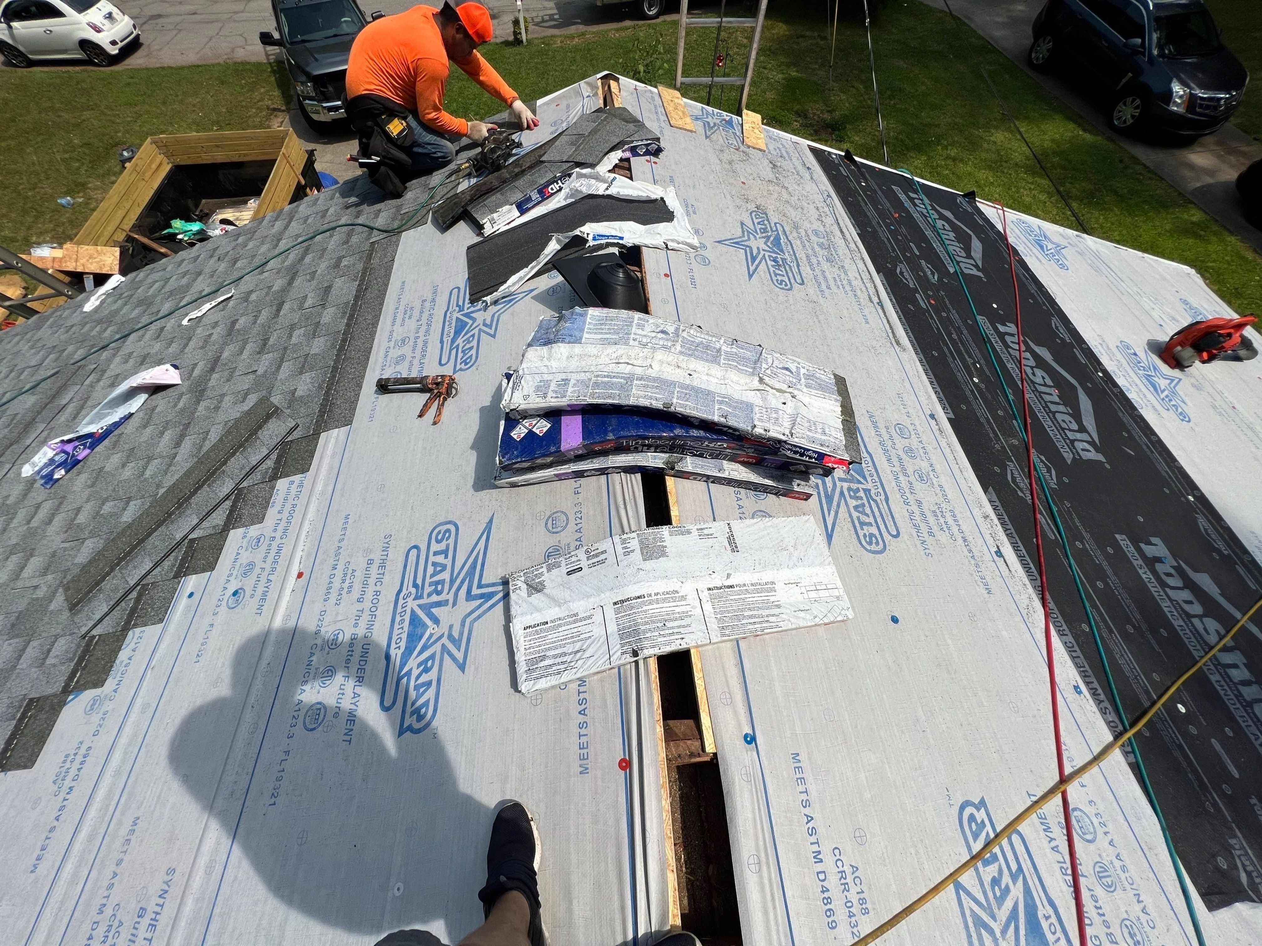 insurance roof replacement using Owens Corning TRU-DEF Duration Roofing system by Nailed It Roofing & Remodeling LLC