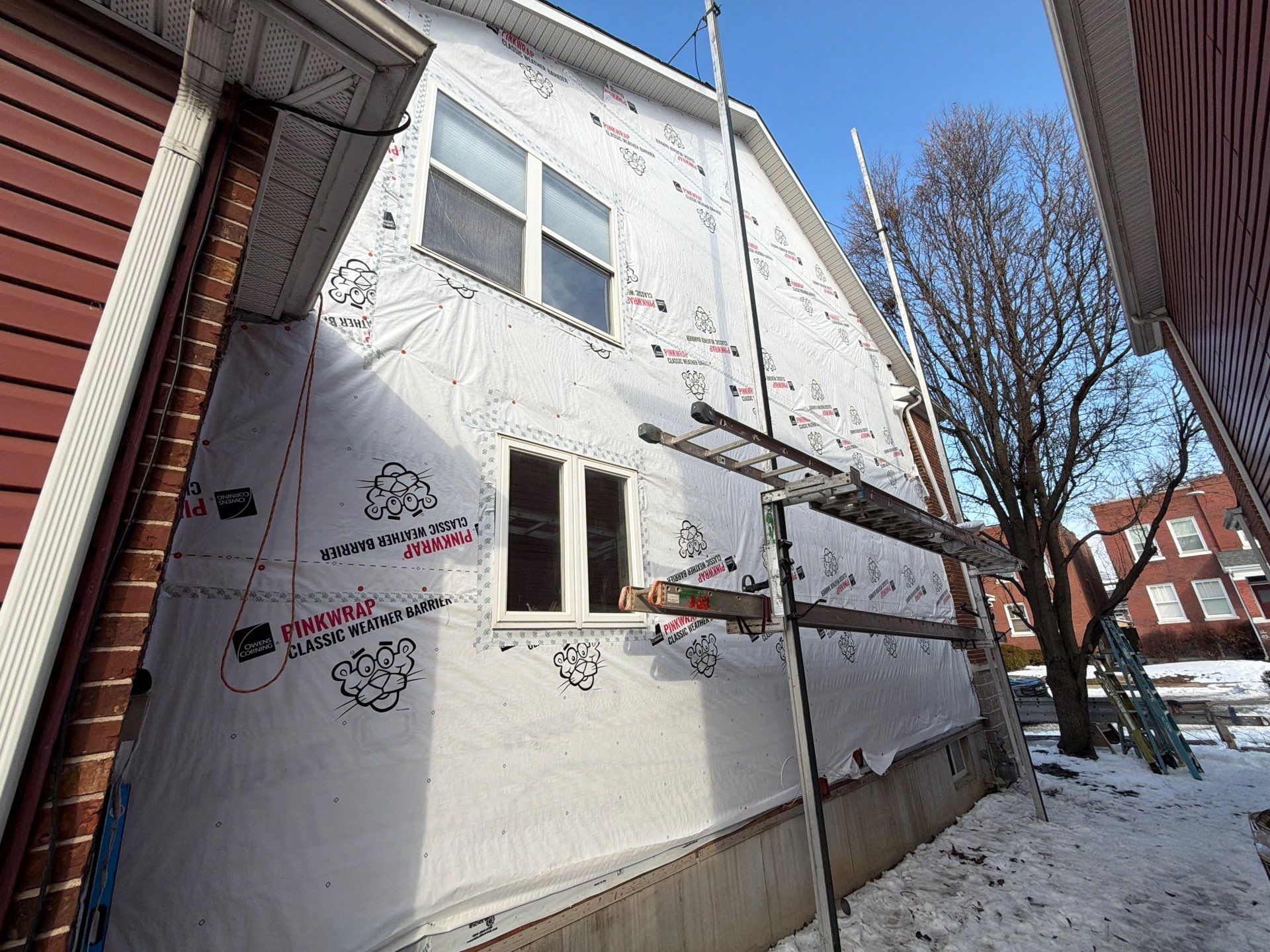 Project in St. Louis by Acute Roofing And Exteriors 