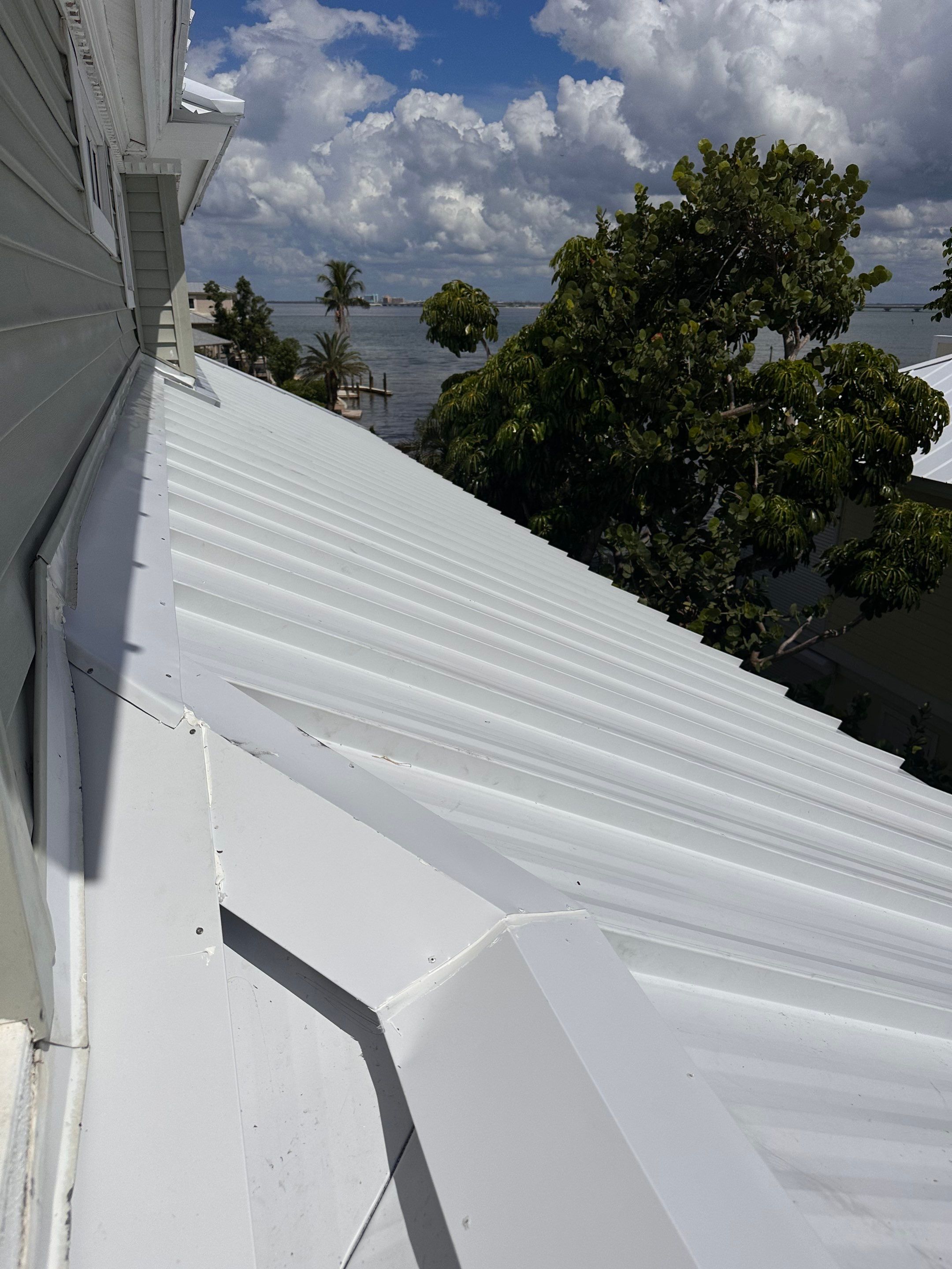 Sanibel Island Standing Seam Roof Replacement by Four Peaks Roofing