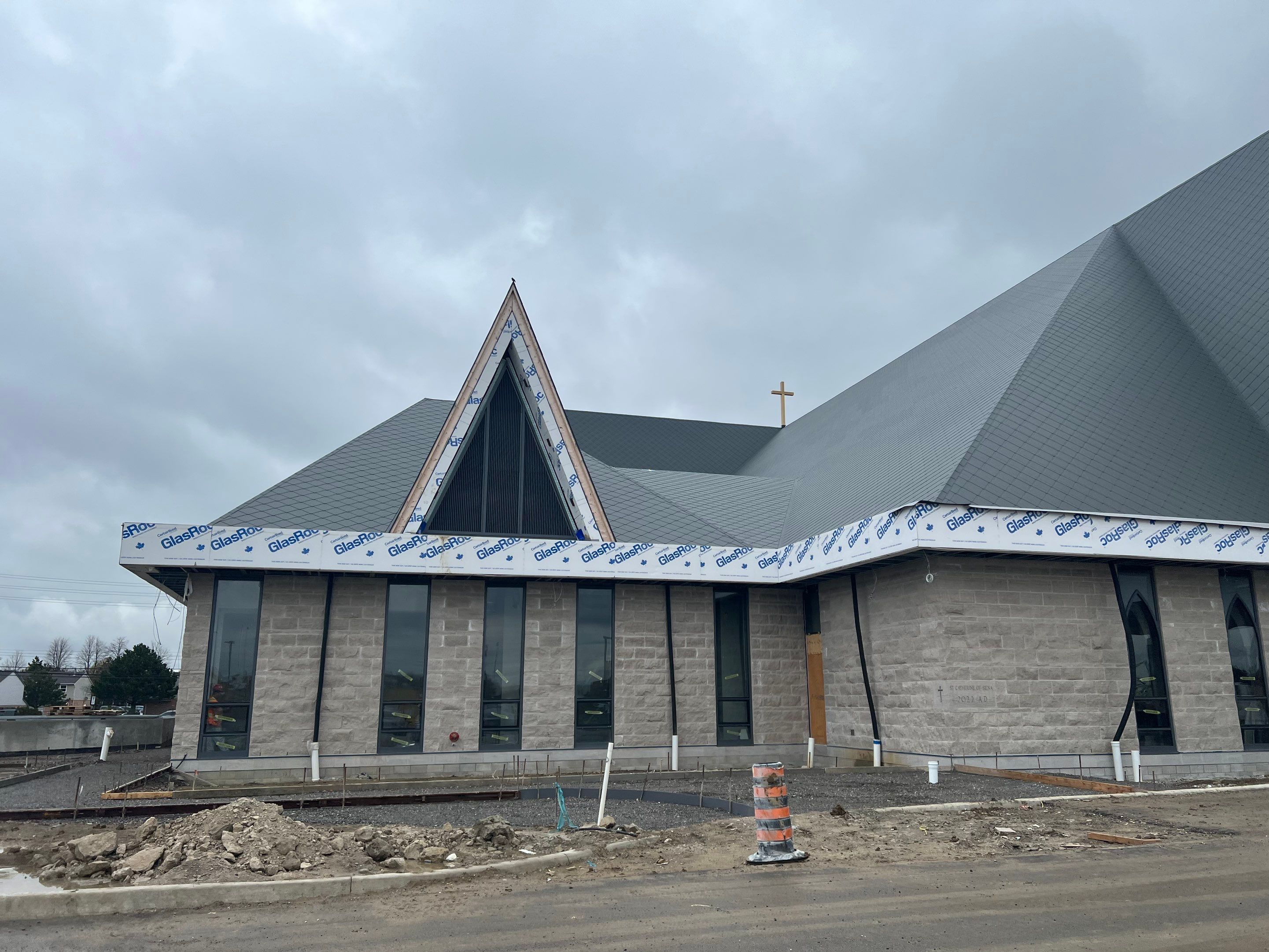 Commercial Roofing Installation using Diamond Tile Metal Shingles , Tpo Flat Roof by Jay Carter Roofing & Sheet Metal
