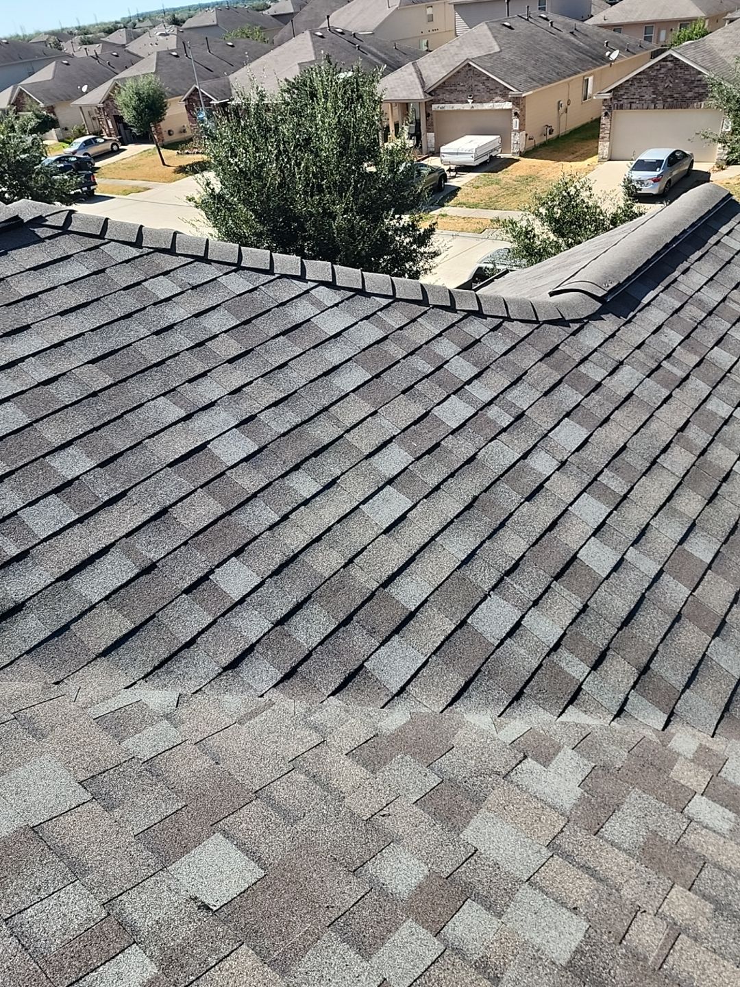 Residential Roofing Installation using Owen's Corning Duration (Lifetime) Shingles by Roof Repair Company