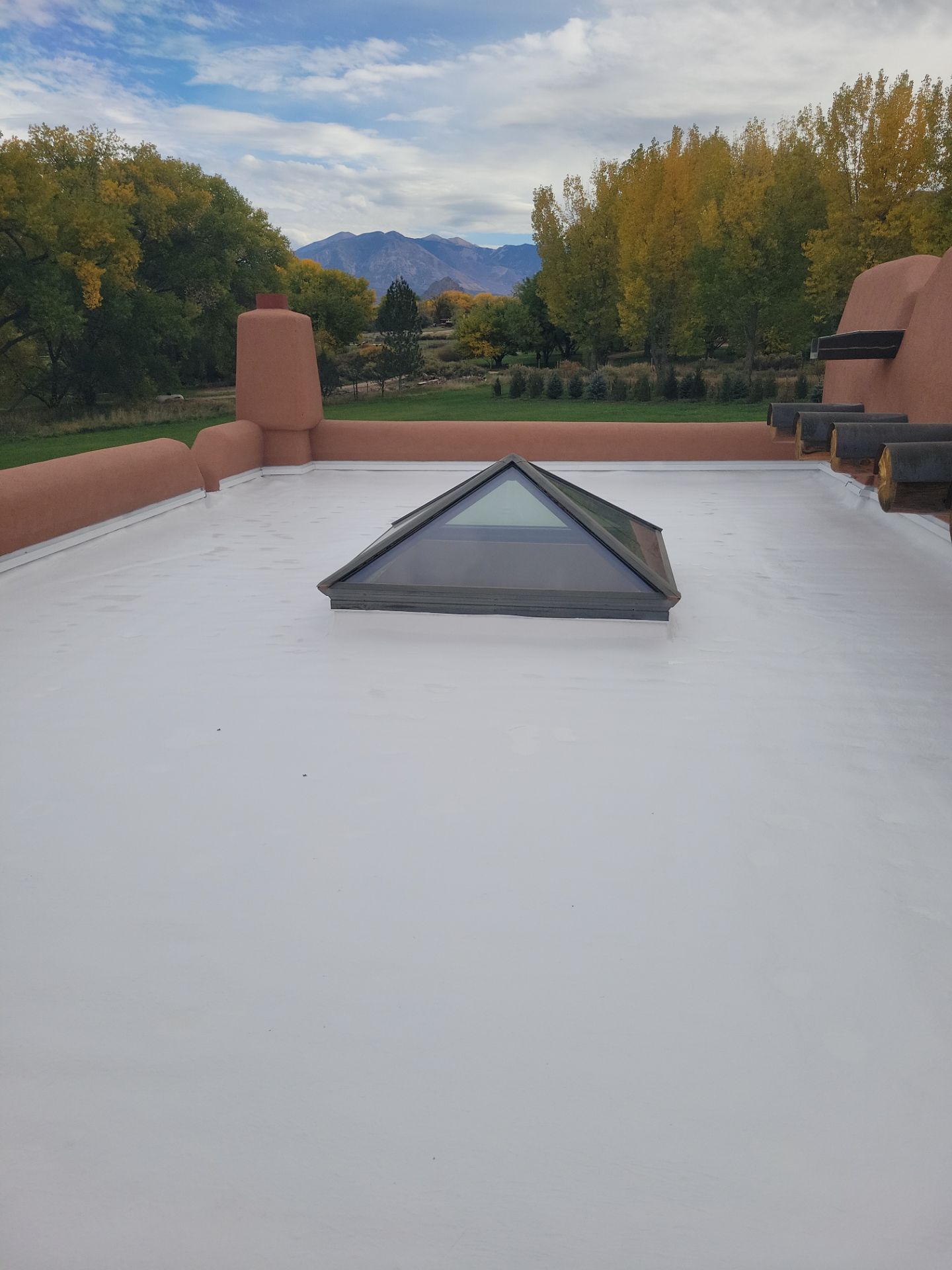 White Flat Roof Installation in Castle Valley, UT by Innovative Roofing Solutions