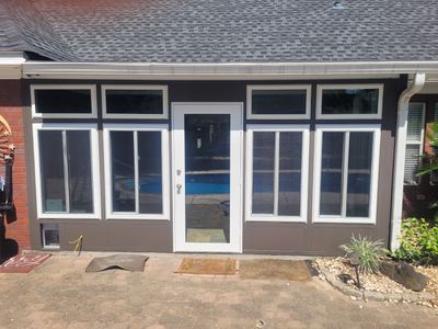 Screen Room to Glass Room Transformation