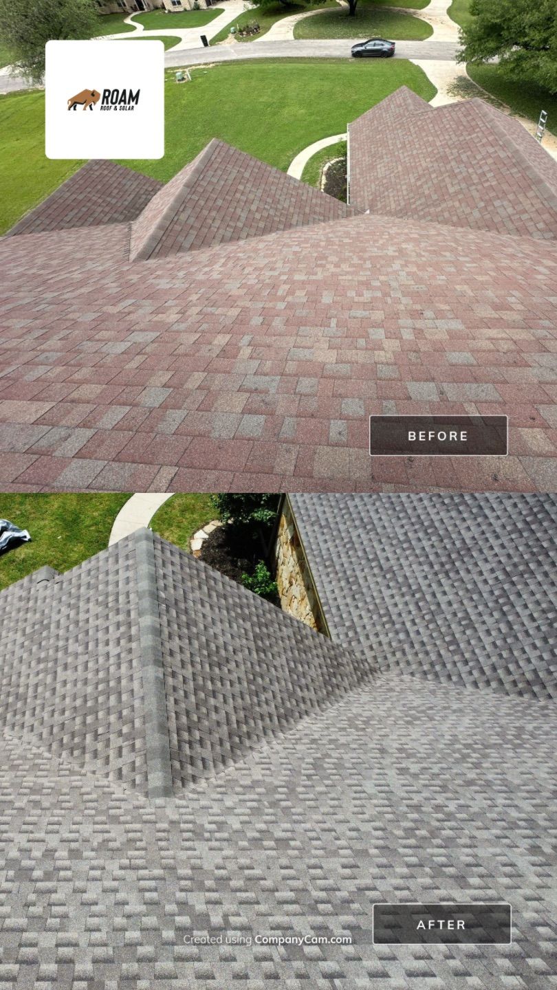 Roof Replacement in Salado, TX by ROAM Roof & Solar
