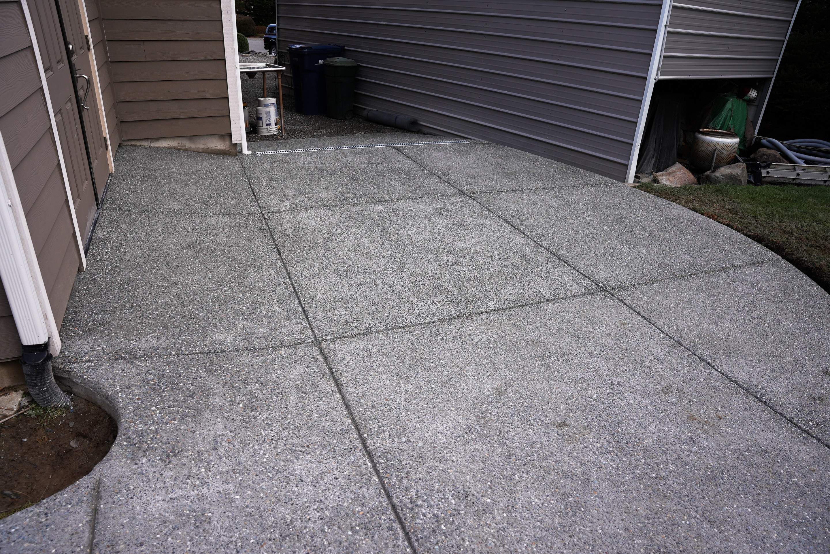 Wayne | Concrete patio & Walkway by Jireh Asphalt & Concrete Inc 