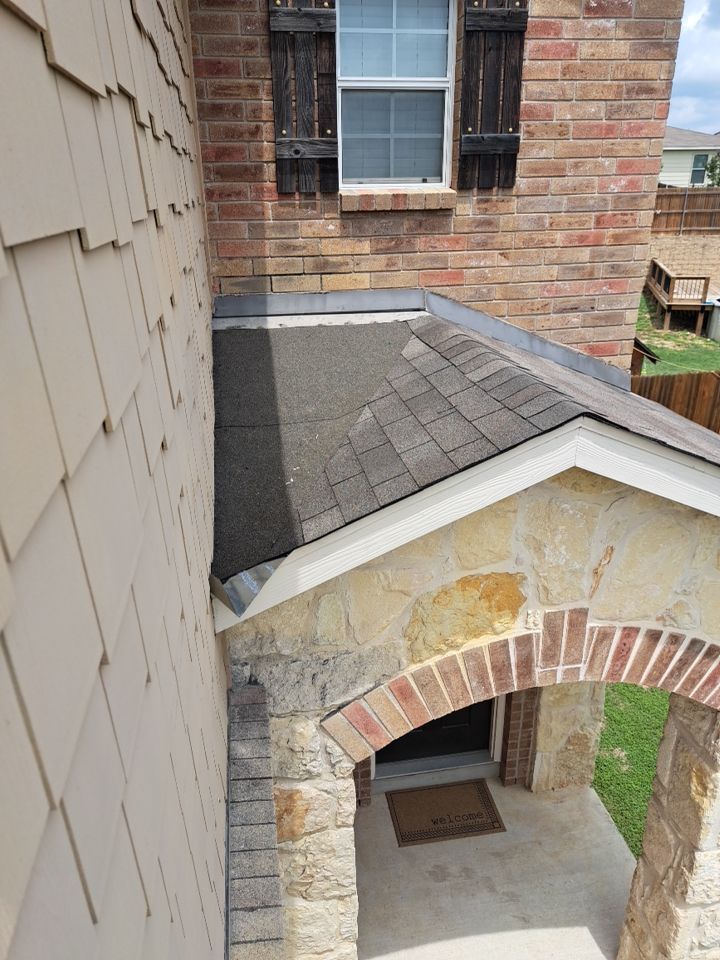Asphalt Shingle Roof Repair and Flashing Replacement in San Antonio by Heaven Sent Roofing, LLC 