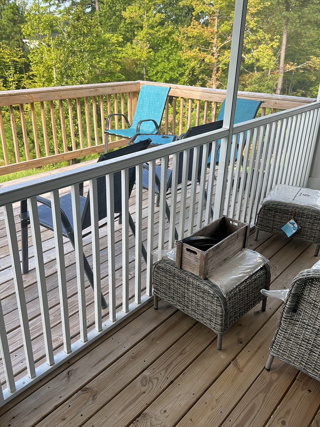 Coated Deck using Wood Sealant by DuraSeal