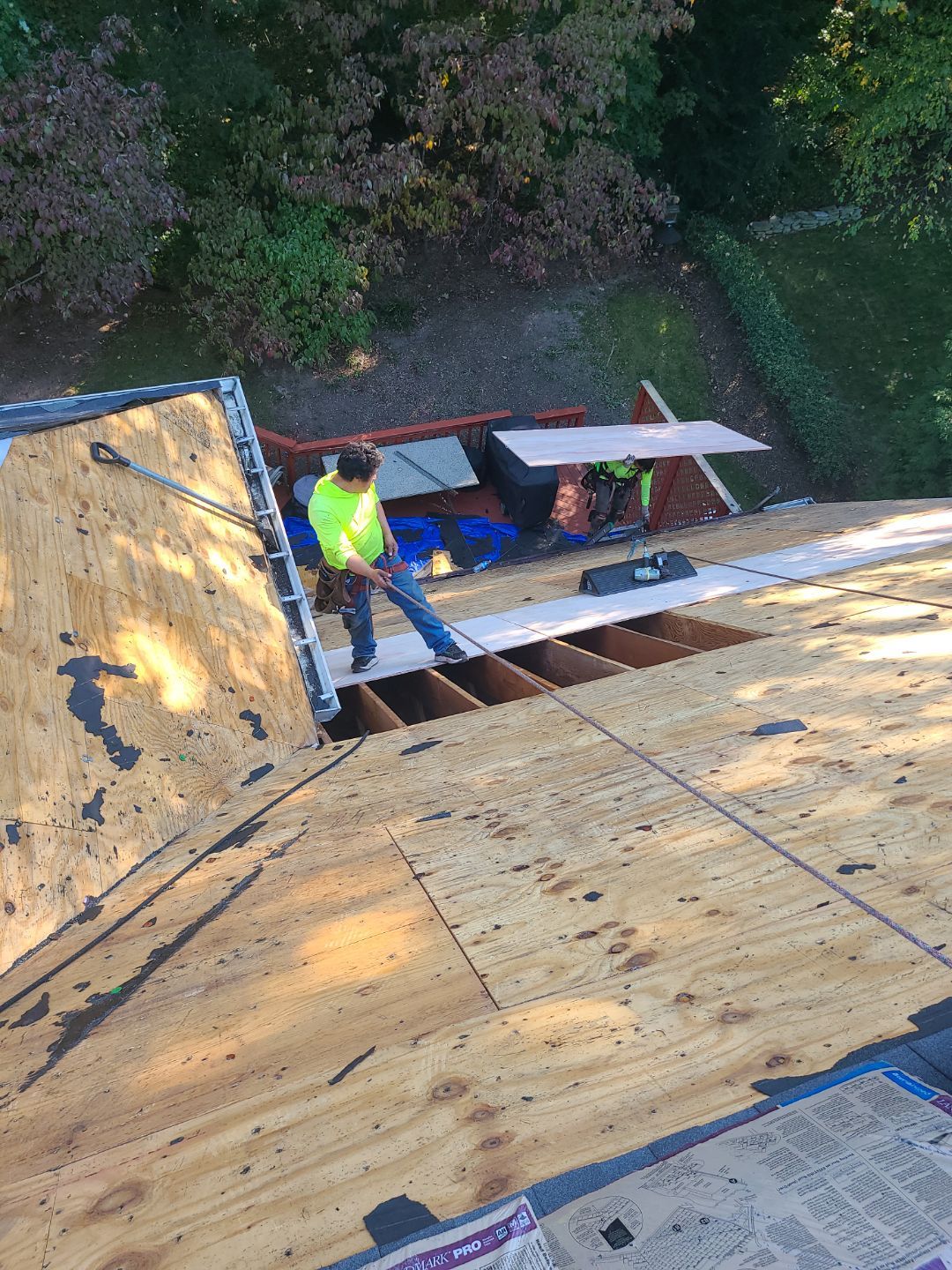 Burke: Residential Roof Replacement with CertainTeed Landmark Pro Designer Shingles in Max Def Charcoal Black by RM Banning, Inc.