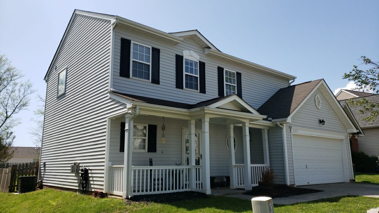 House Wash using cleaner by Power Wash Masters LLC