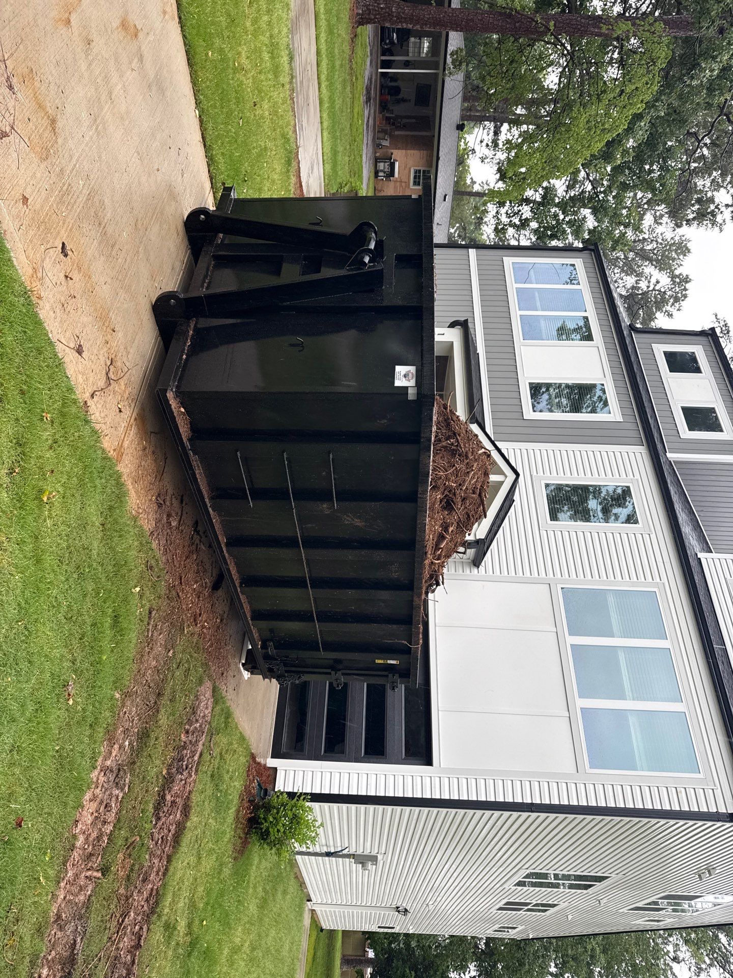 Project in Charlotte by Badger Hauling