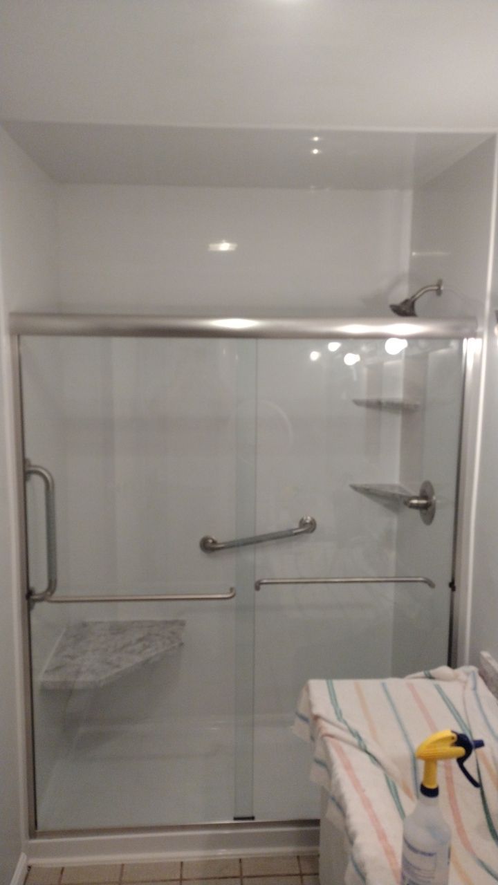 Tub to Walk-In Shower Installation in Springfield, MA by Yankee Home Improvement