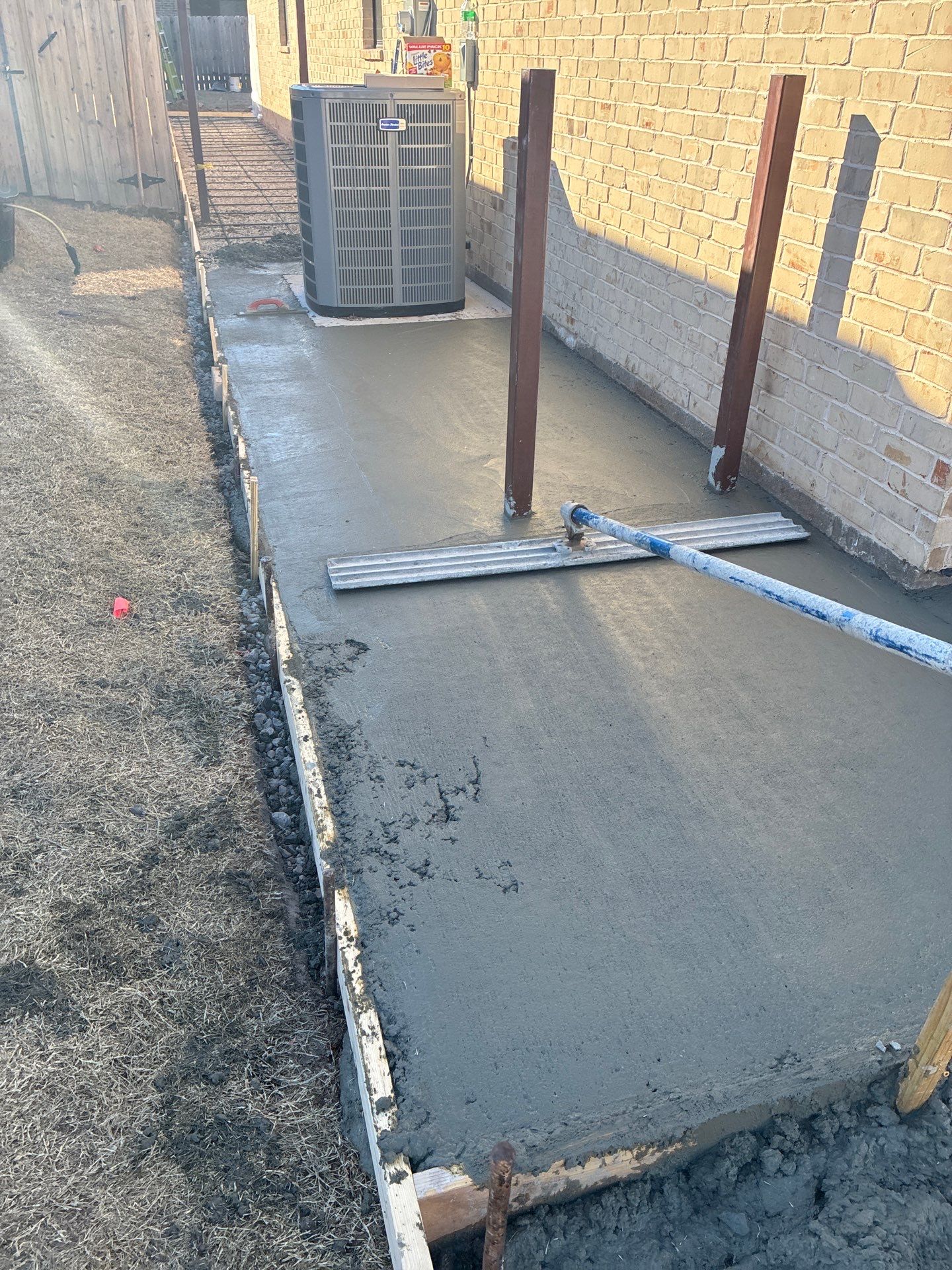 Concrete Sidewalk And Footer by Clays Services Inc