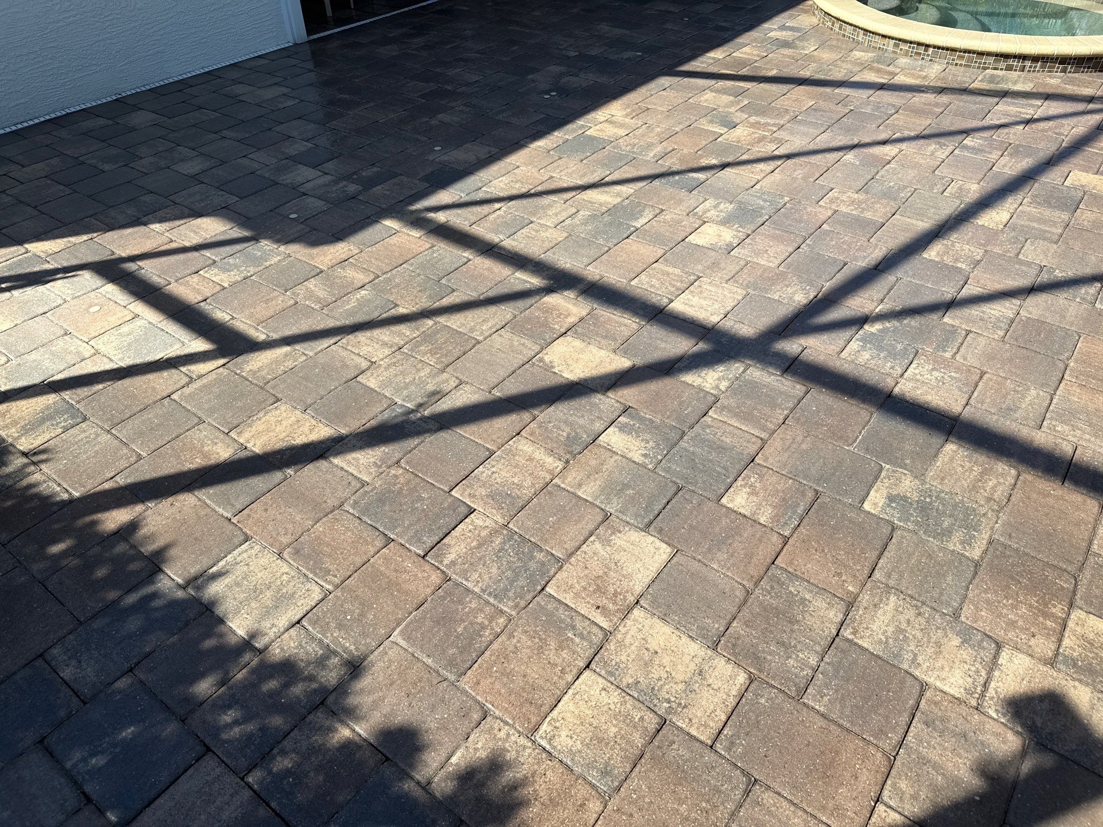Flat Tile Roof, Paver Pool Deck & Driveway Cleaning | Cove at Twin Rivers, Parrish FL by Sunshine AquaWash