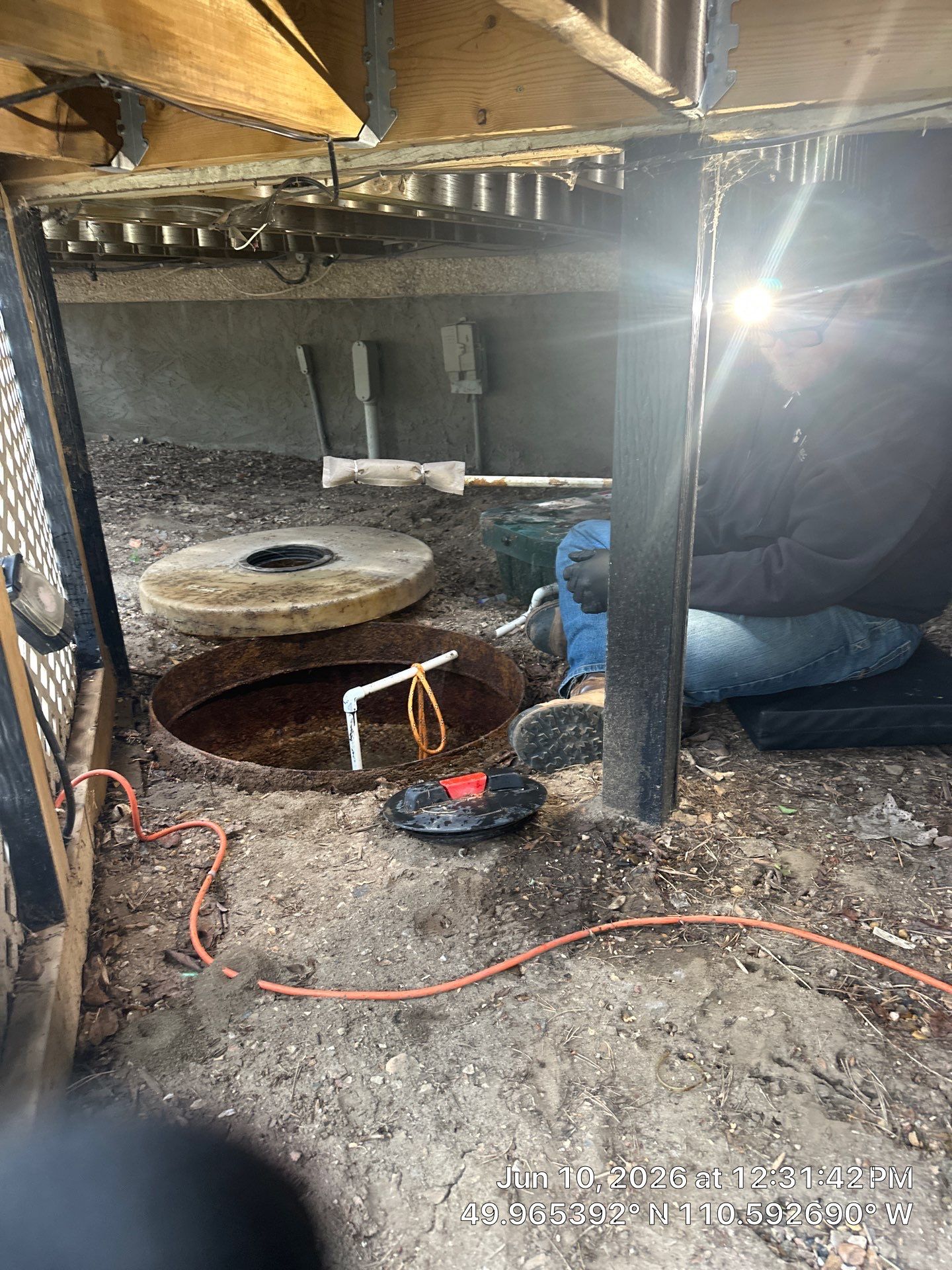 Septic System Lift Pump Replacement and Tank Cleaning in Dunmore by Septic Medic Inc.