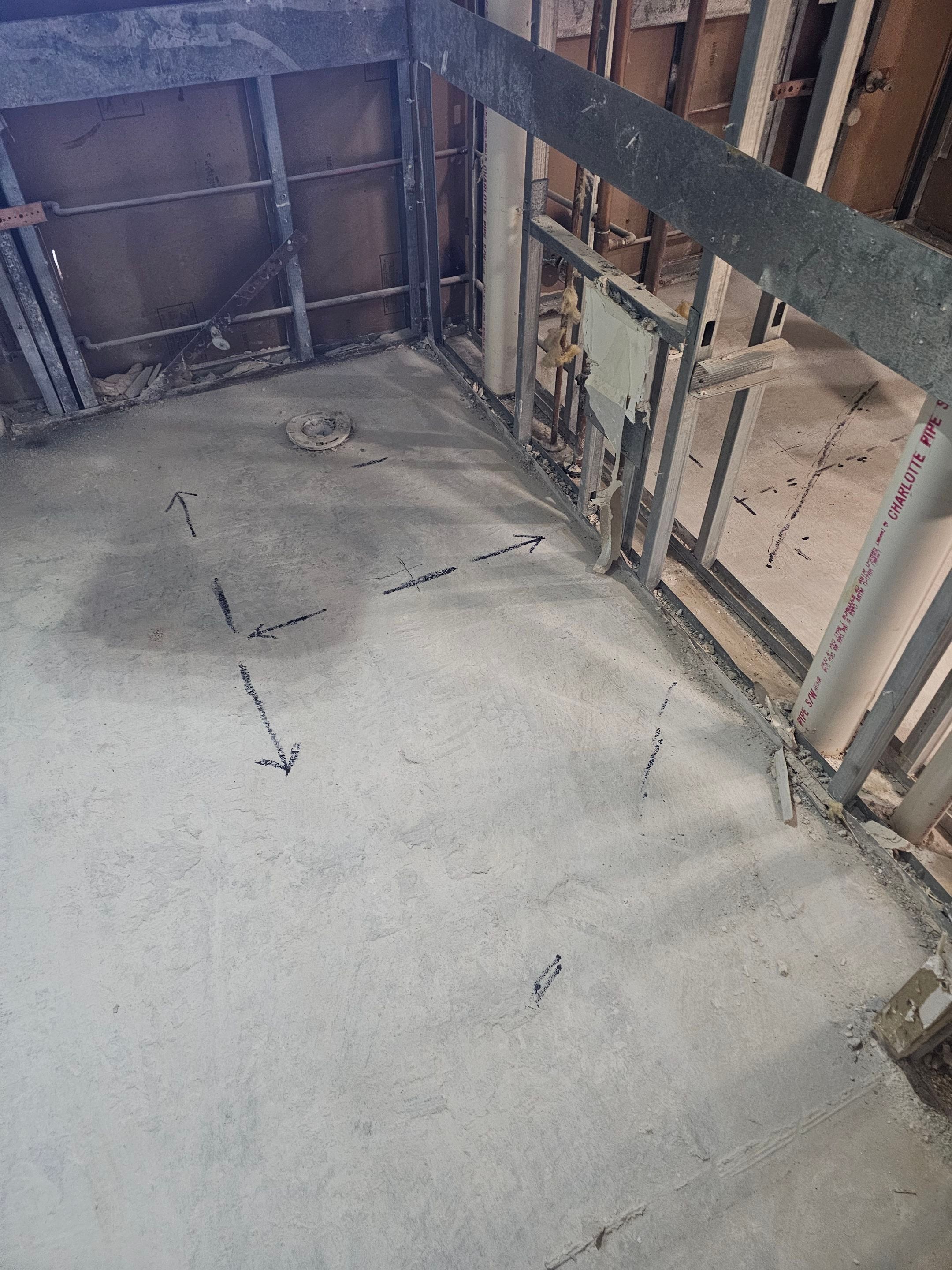 Concrete Scan for Plumbing Work by Alsip Locating Service, LLC