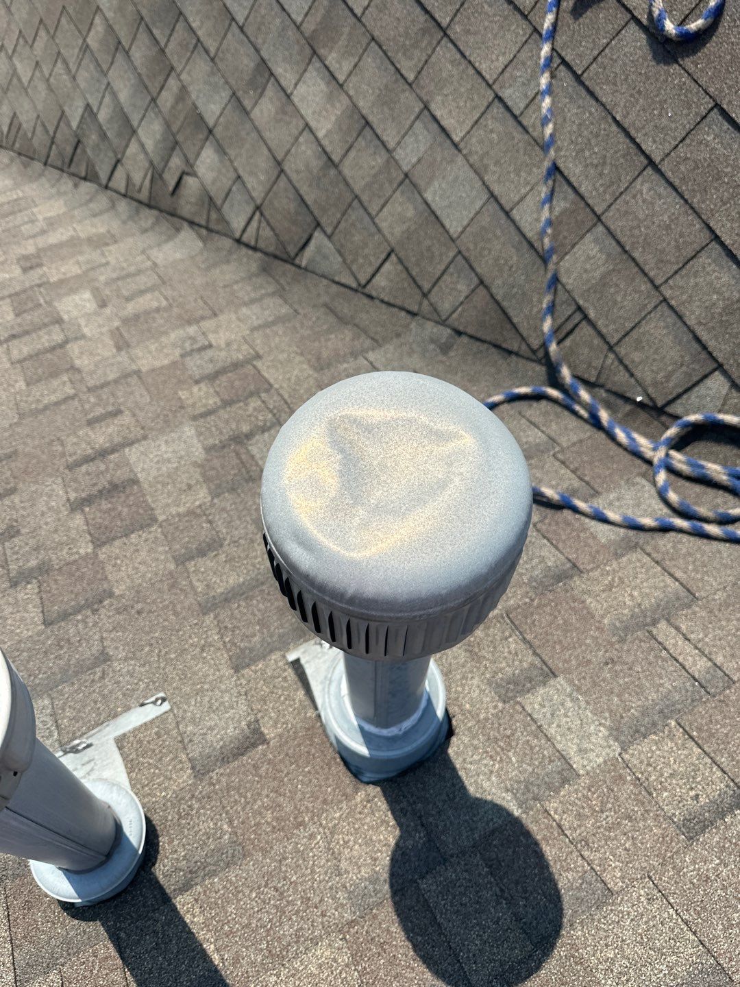 Hail Damage using Owen's Corning Duration (Lifetime) Shingles by Roof Repair Company
