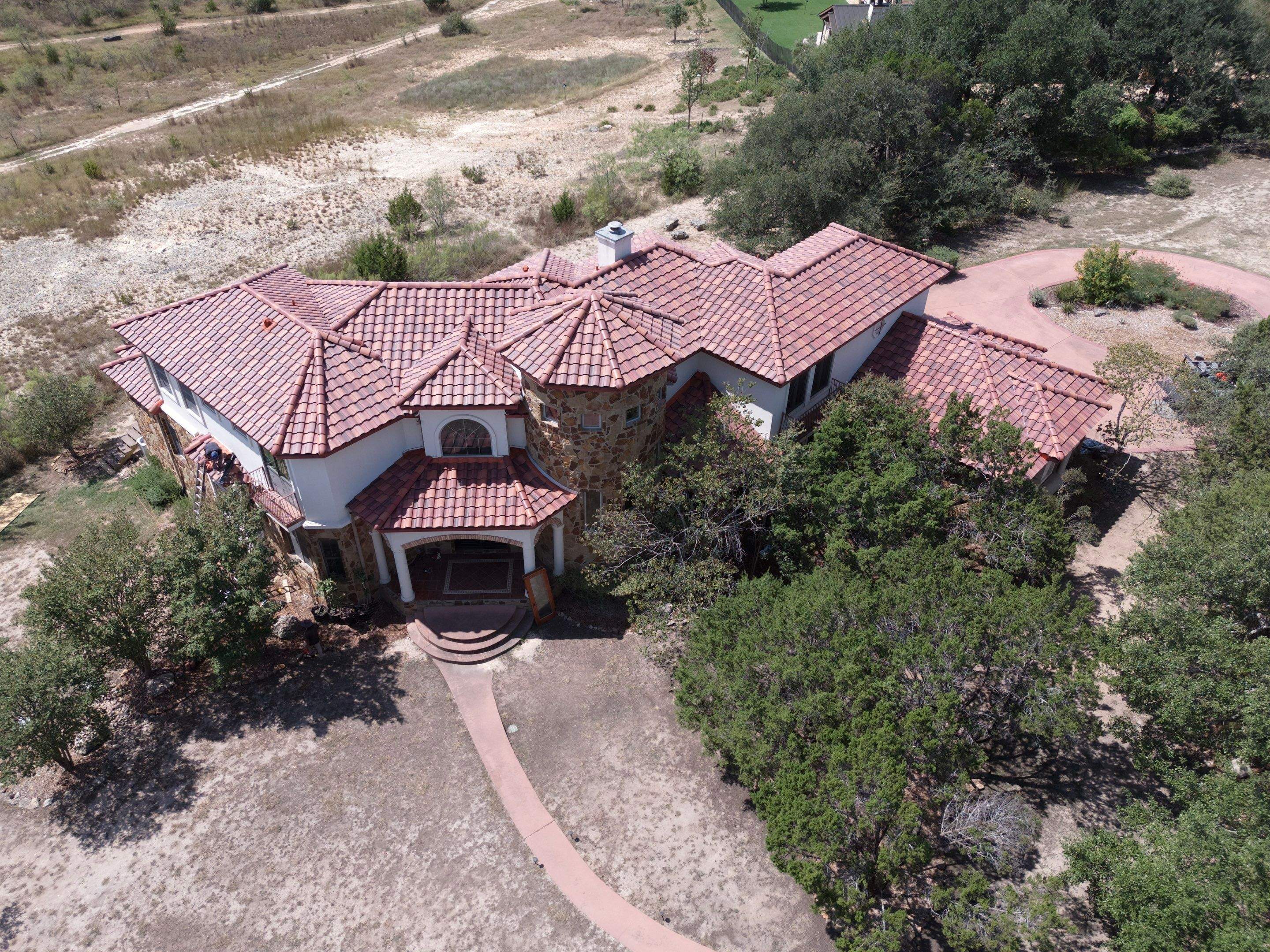 Concrete Tile Roof Replacement by Lapeyre Roofing