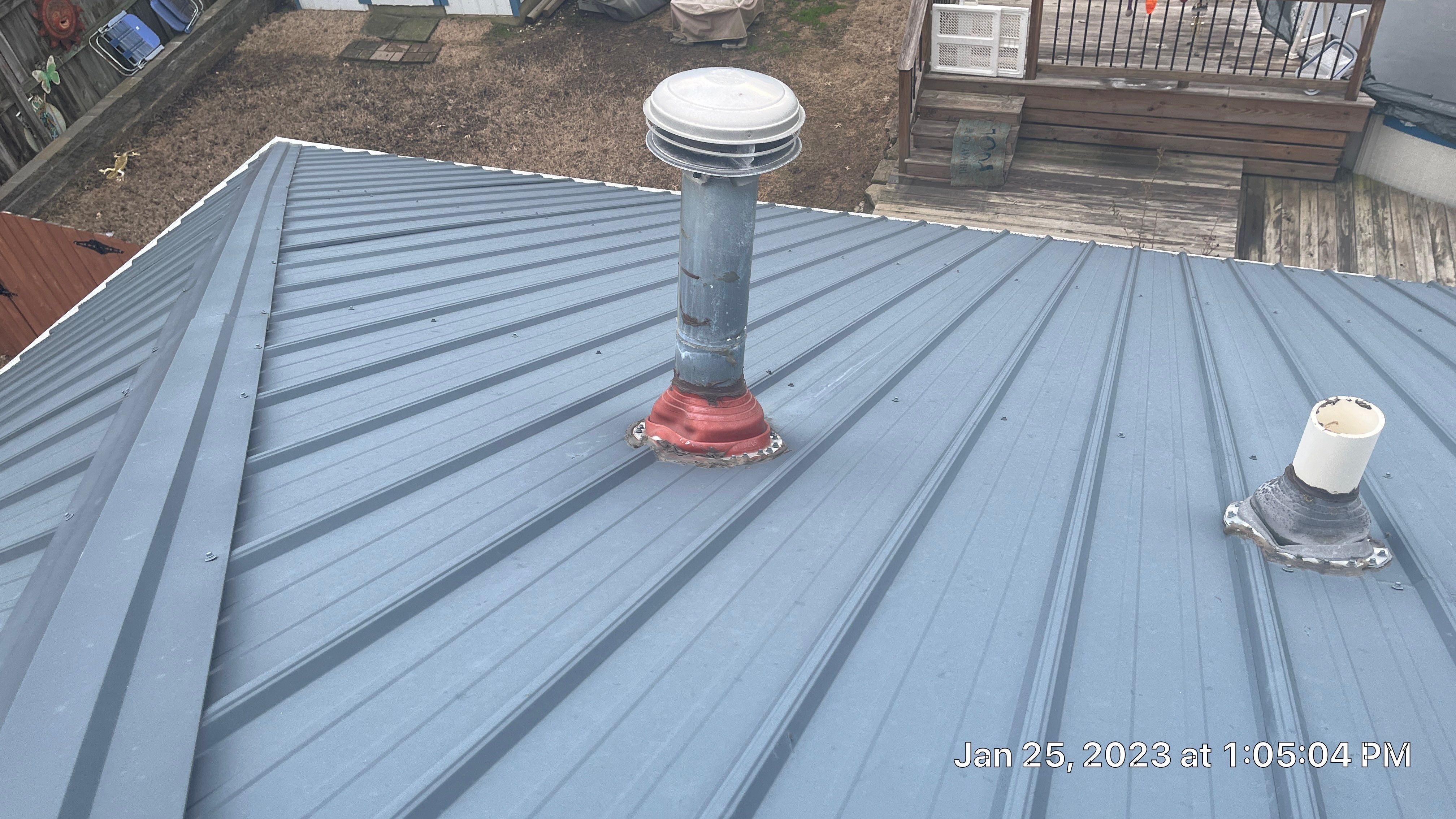 Metal Roof Replacement: 26 GA. Residential Metal Panels by Hostetler Roofing