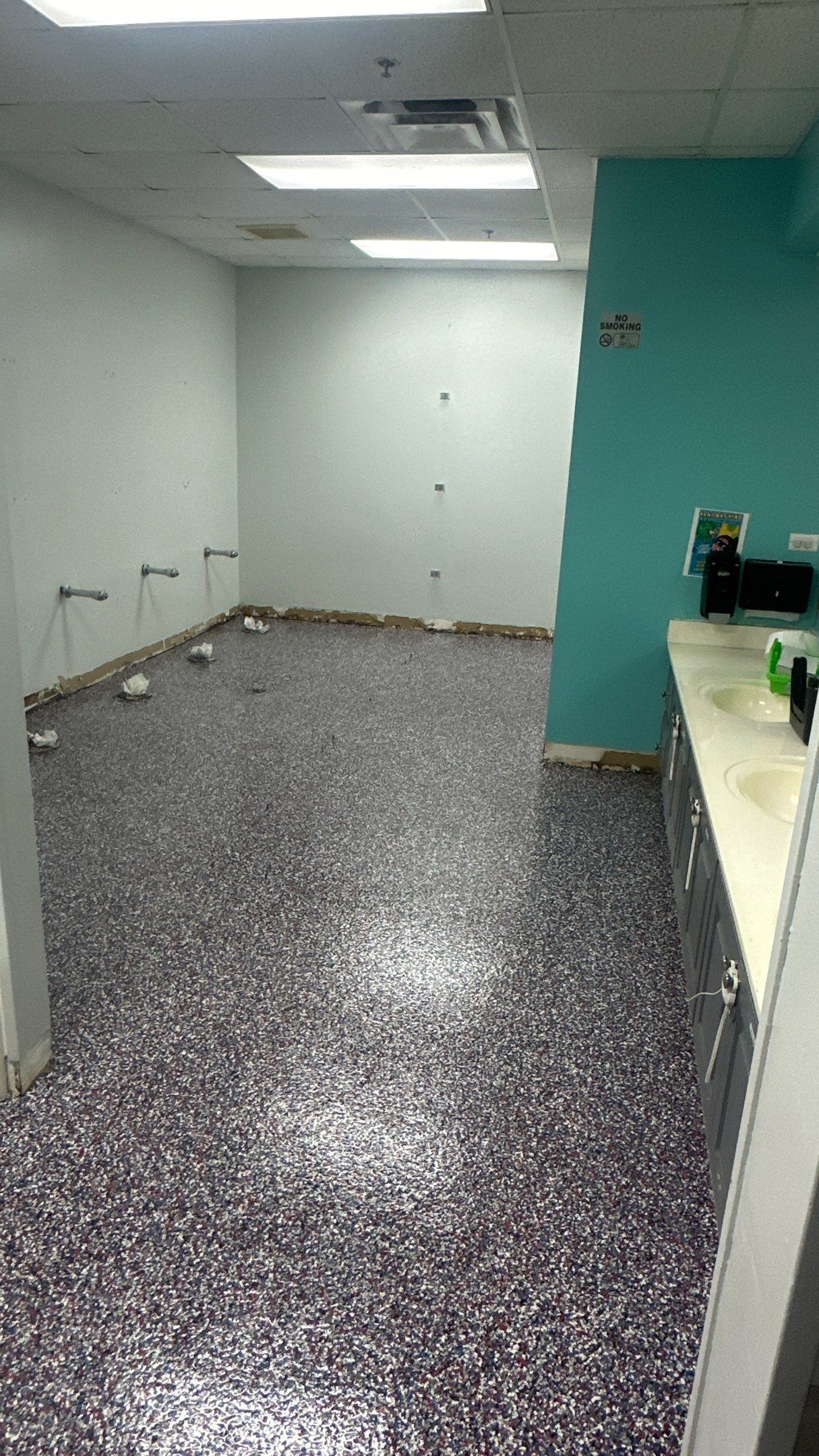Look how this church transformed their restrooms   by Banner Garage