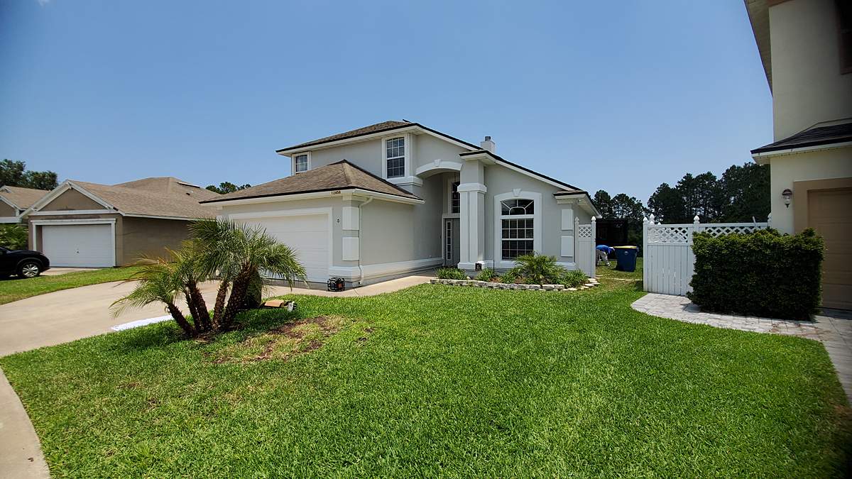 Stucco Repair and Exterior Painting in Jacksonville FL 32225 by A New Leaf Painting, LLC