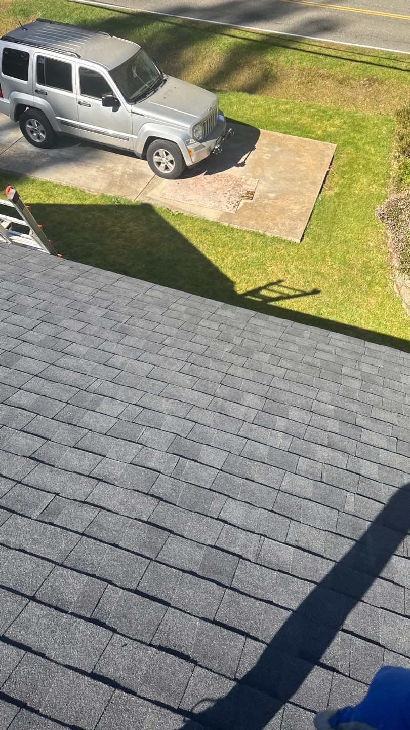 Residential Roofing Installation using GAF UHDZ Shingles by Roofing Formula LLC