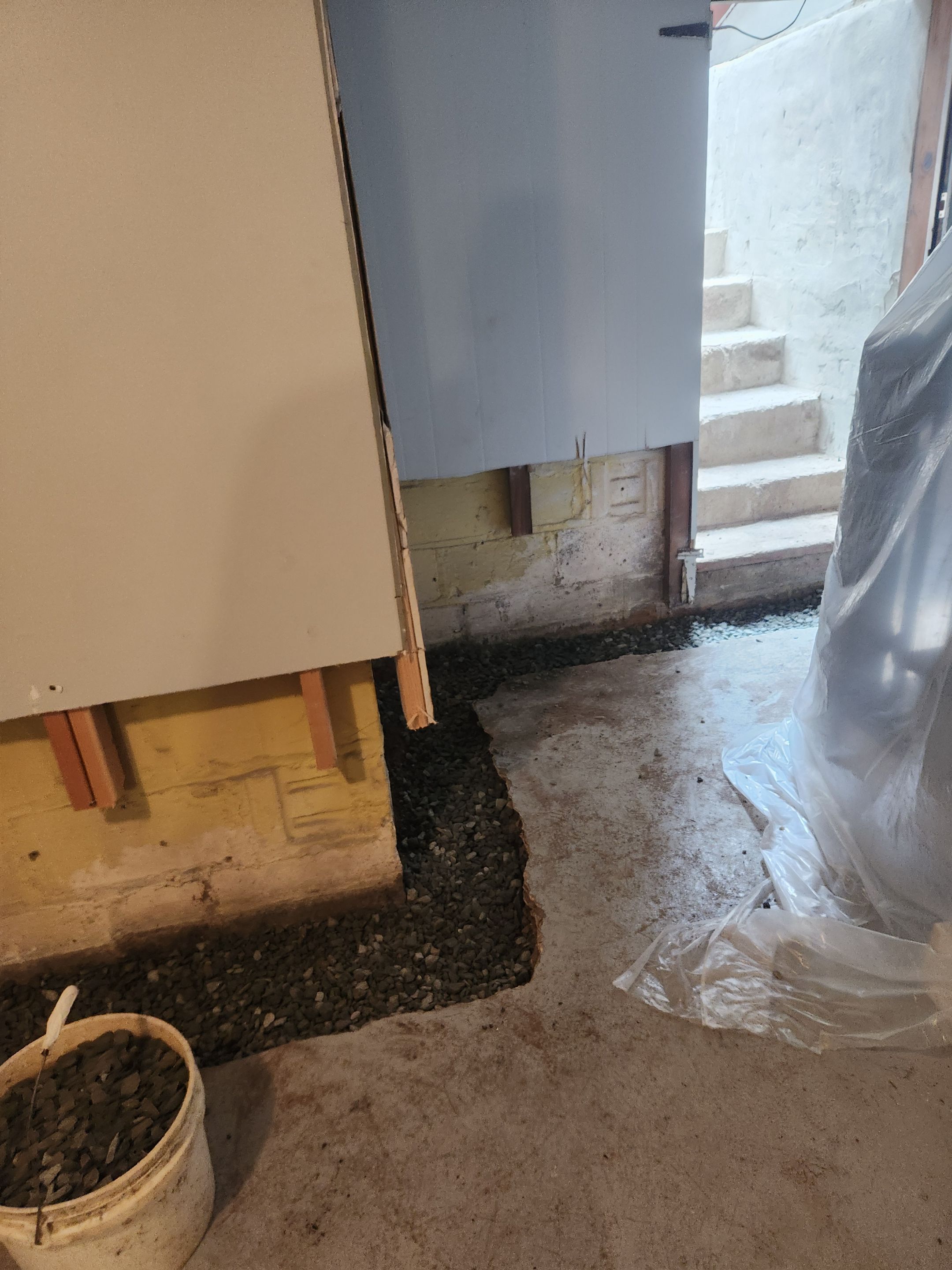 Interior French Drain West Orange NJ by Pure Service Pro, LLC 