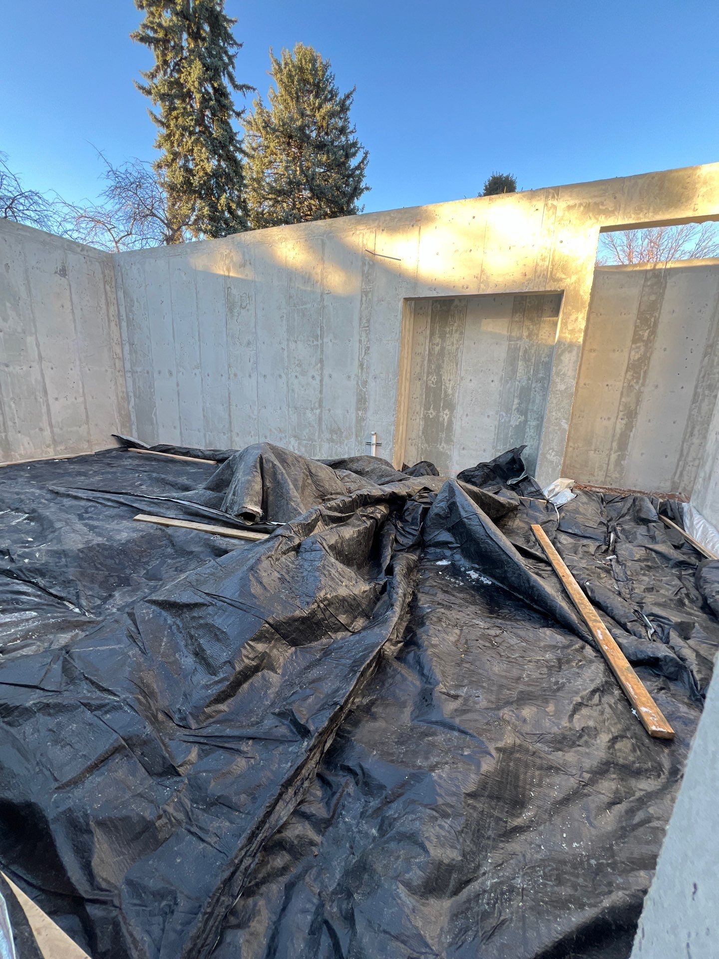Concrete Patios, Driveways, Sidewalks using concrete by Cain Construction