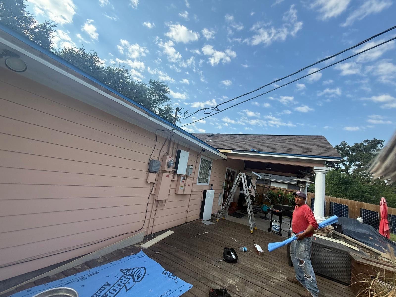 Roof Replacement and Solar Project in Houston by Roofing Technologies Unlimited