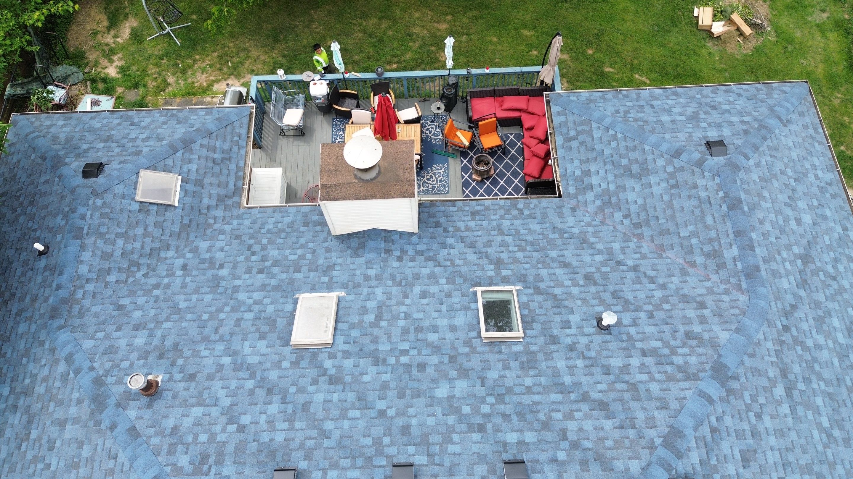 Project in New Albany by Moss Roofing