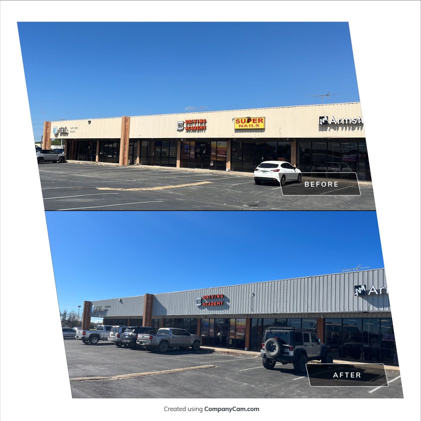 Revitalizing Commerce: A Vibrant Makeover for Your Business Storefronts by 360 Painting Central Texas 