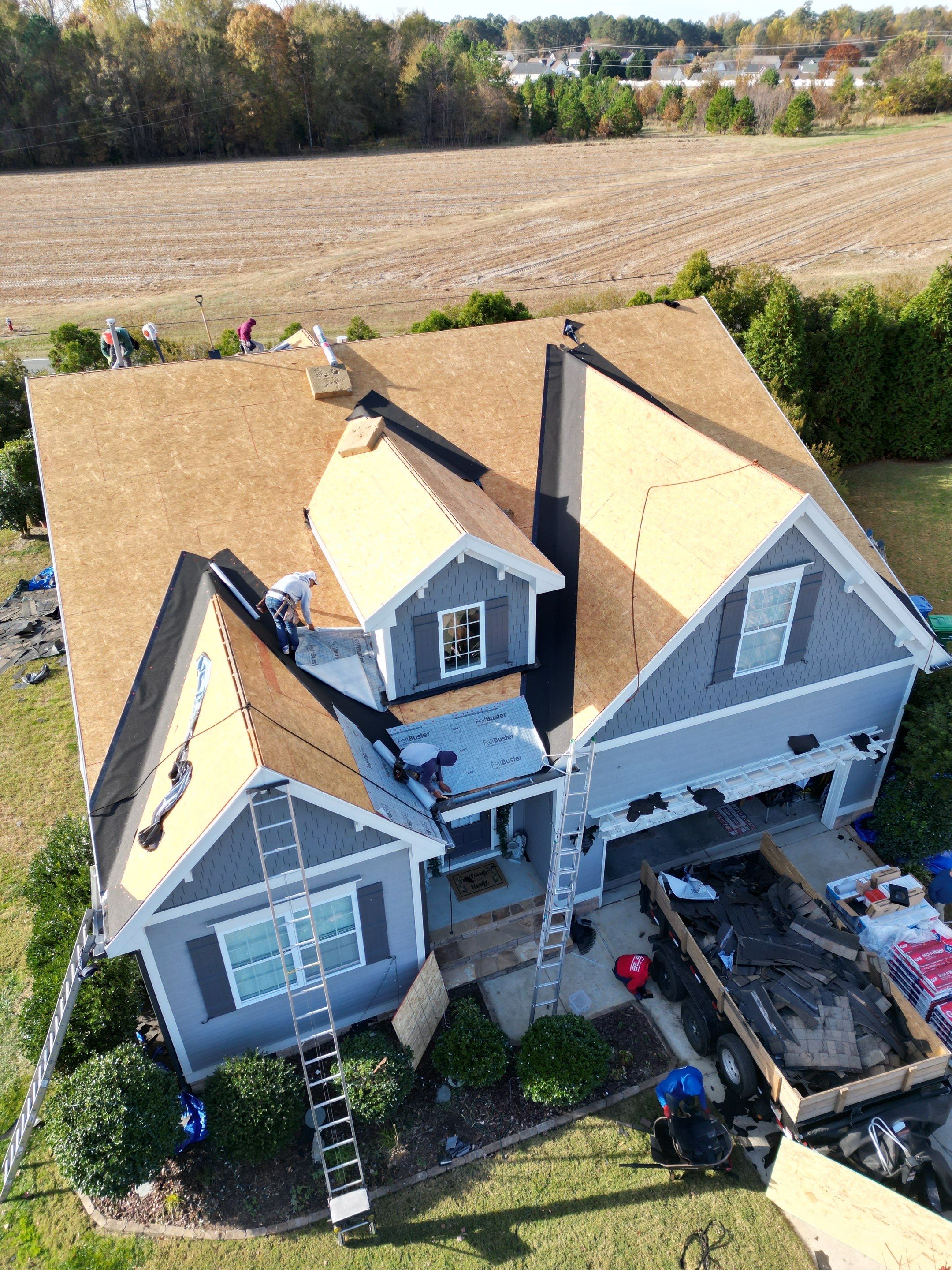 Roof Replacement - GAF Timberline HDZ Pewter Gray by Pro Performance Roofing