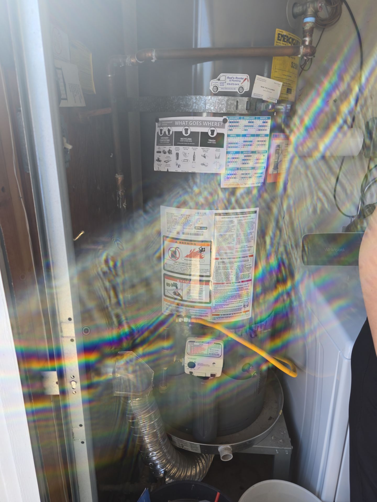 Installing Water Heater. by Us Plumbing 