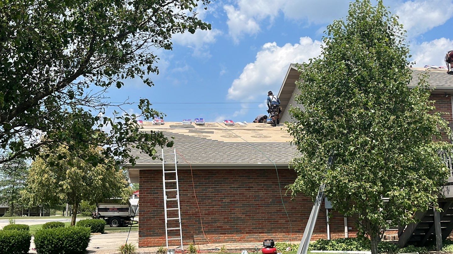 Residential Roofing Installation using GAF Timberline HDZ Weathered Wood by Nitro Roofing and Construction