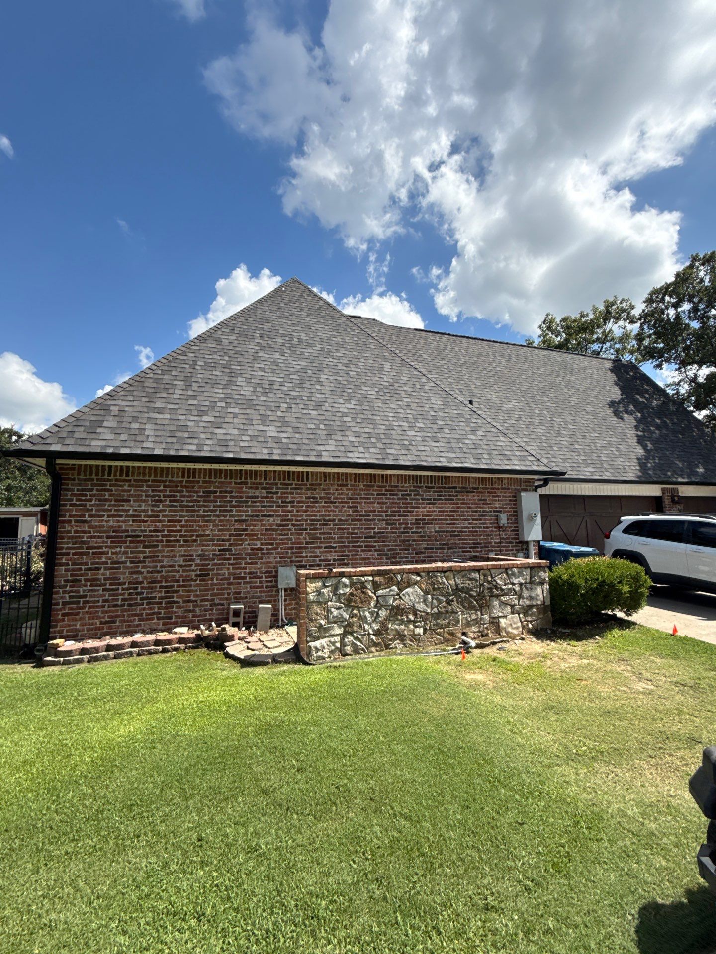 Roof replacement w/code upgrades all paid by Insurance. by In & Out Construction & Remodeling, LLC