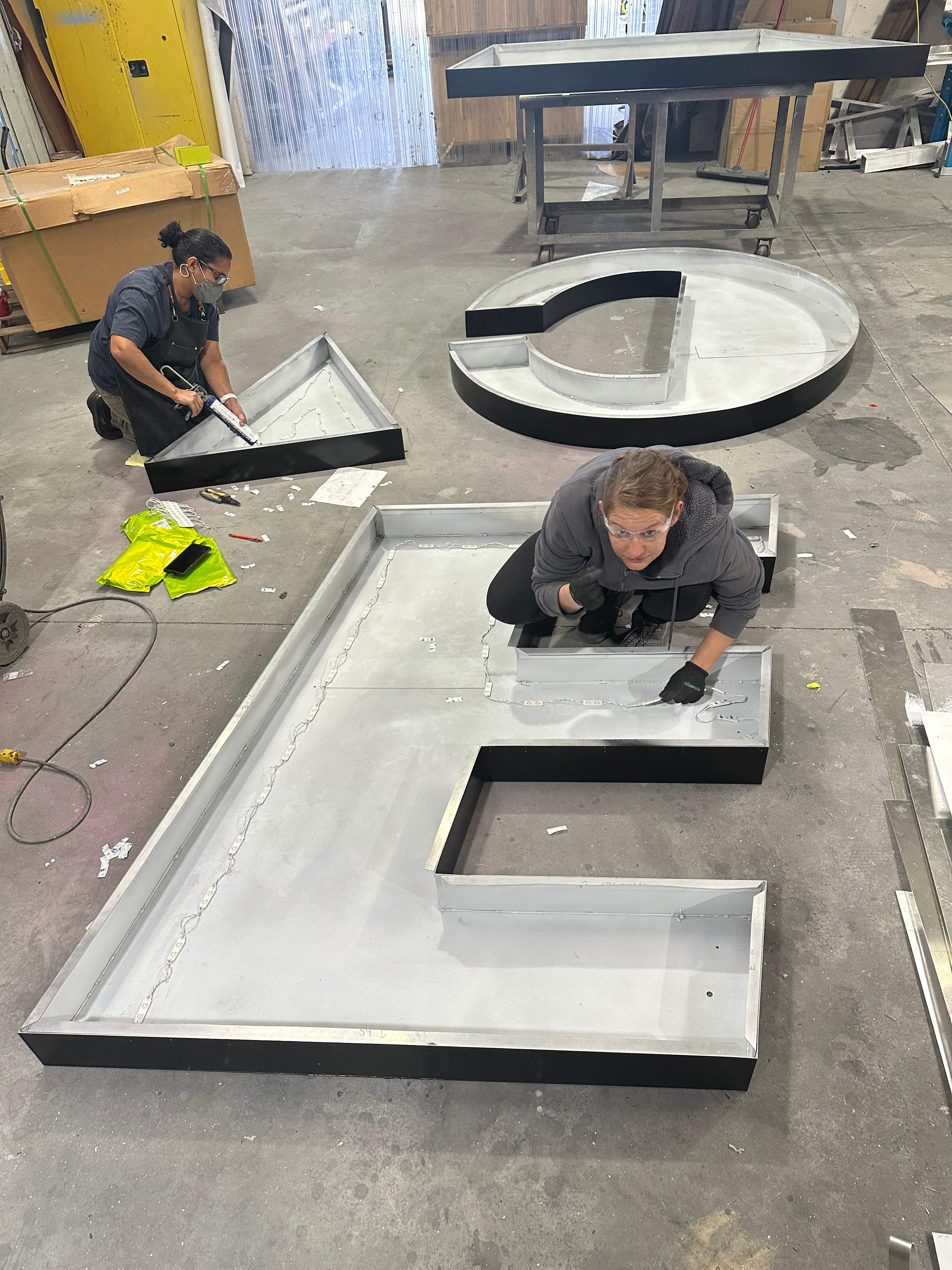 Channel Letters and Monument for Ace Hardware by SignCrafters